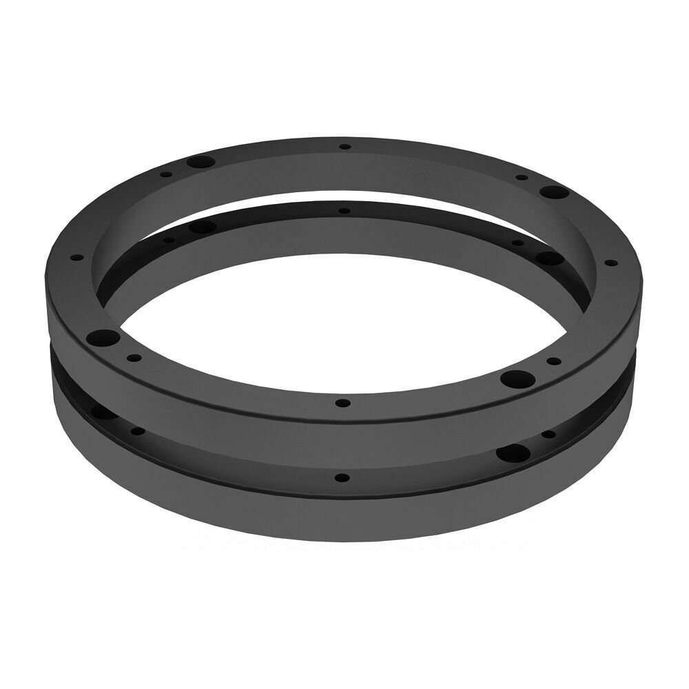 Pair of Universal Speaker Spacer Rings 6.5” (6 ½”) ½” Depth