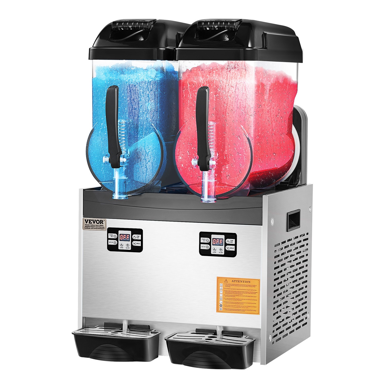 VEVOR Tank Commercial Slushy Machine Margarita Smoothie Frozen Drink Maker