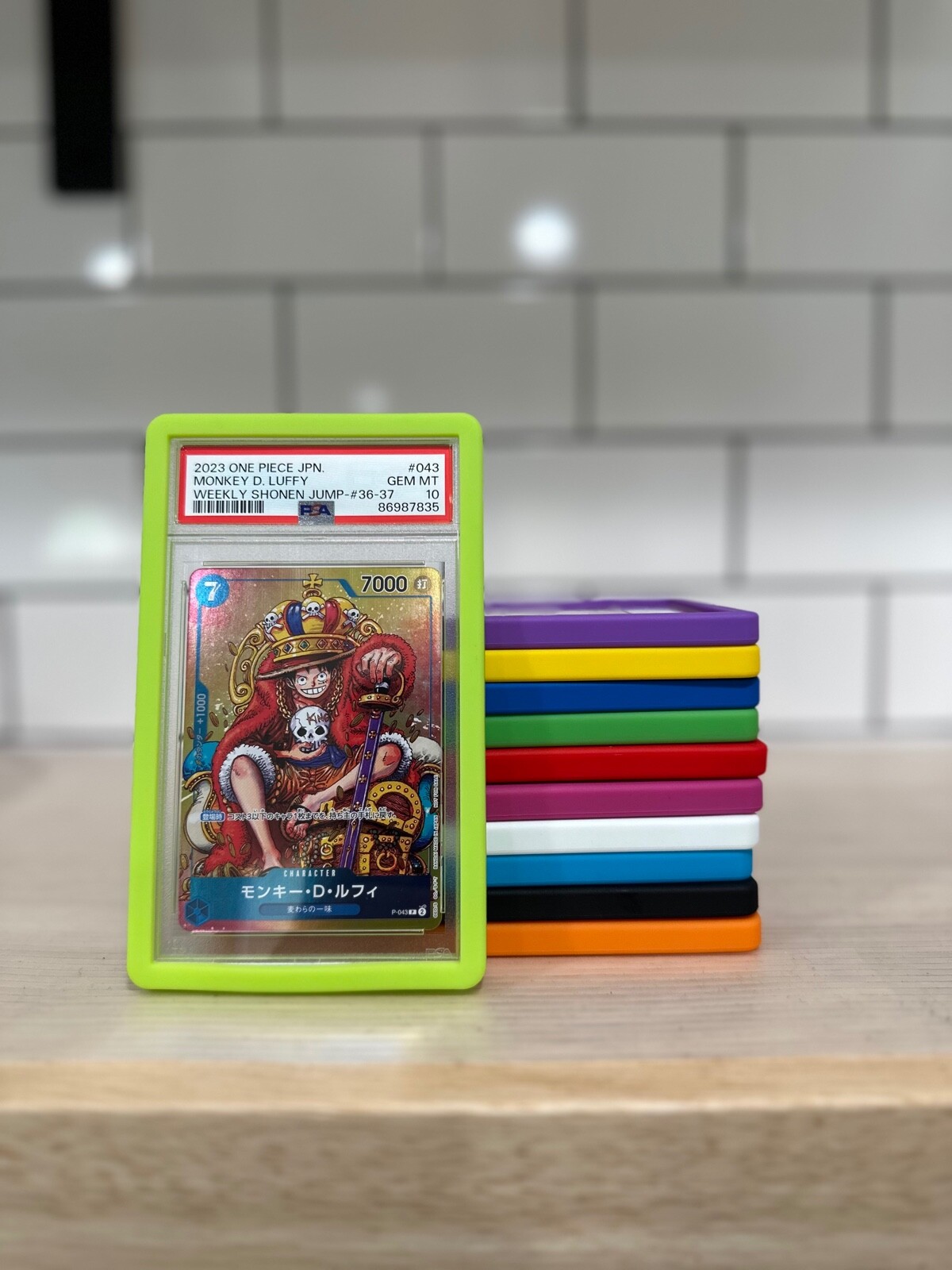 PSA Graded Card Slab Silicone Bumper Guard Protector Skin | 11 Colors | Pokemon