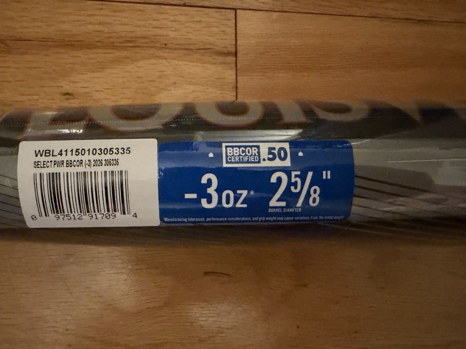 2025 Select Power 33.5/30.5 Bat (SEALED!!!!)
