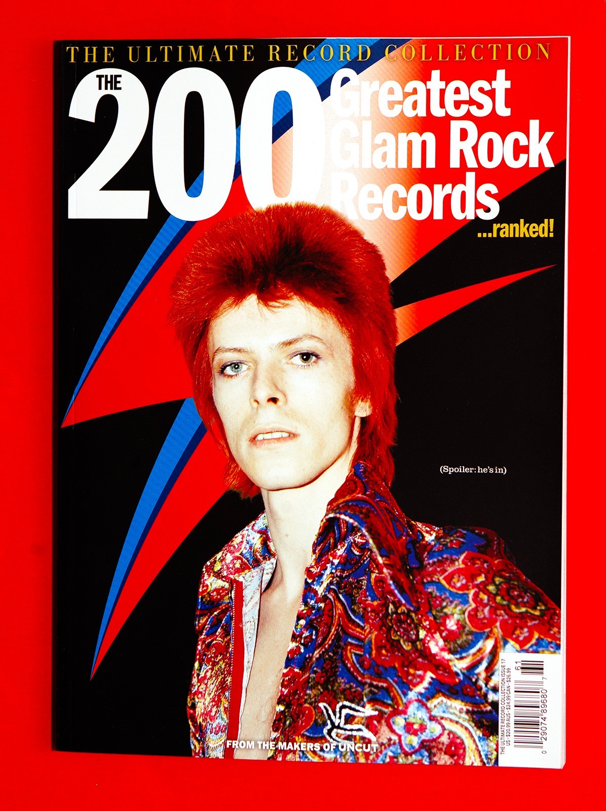 UNCUT Magazine SPECIAL - 200 GREATEST GLAM ROCK RECORDS David Bowie 2026