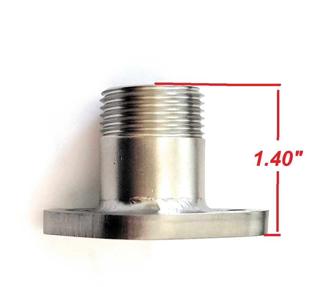 Exhaust 3/4 male thread adapter for some Small Briggs or Tecumseh engines.