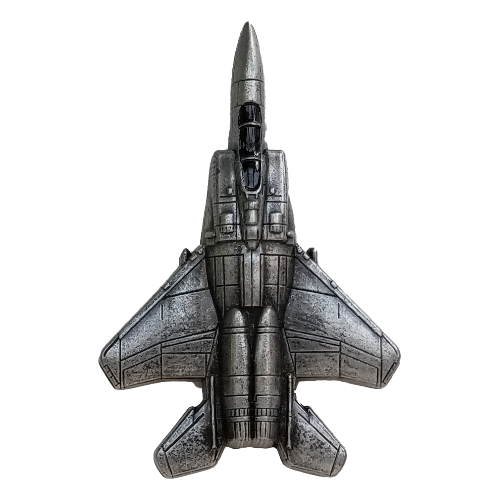 F-15 Eagle Military Aircraft Shaped Challenge Coin