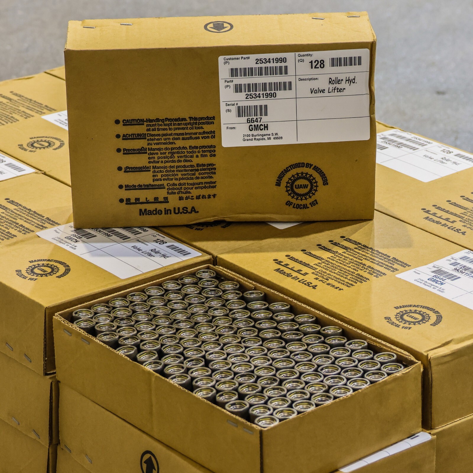 Delphi LS7 Lifters and Guide Trays 4.8 5.3 5.7 6.0 6.2 7.0 GM LS LS1 LS2 LS3 LQ4