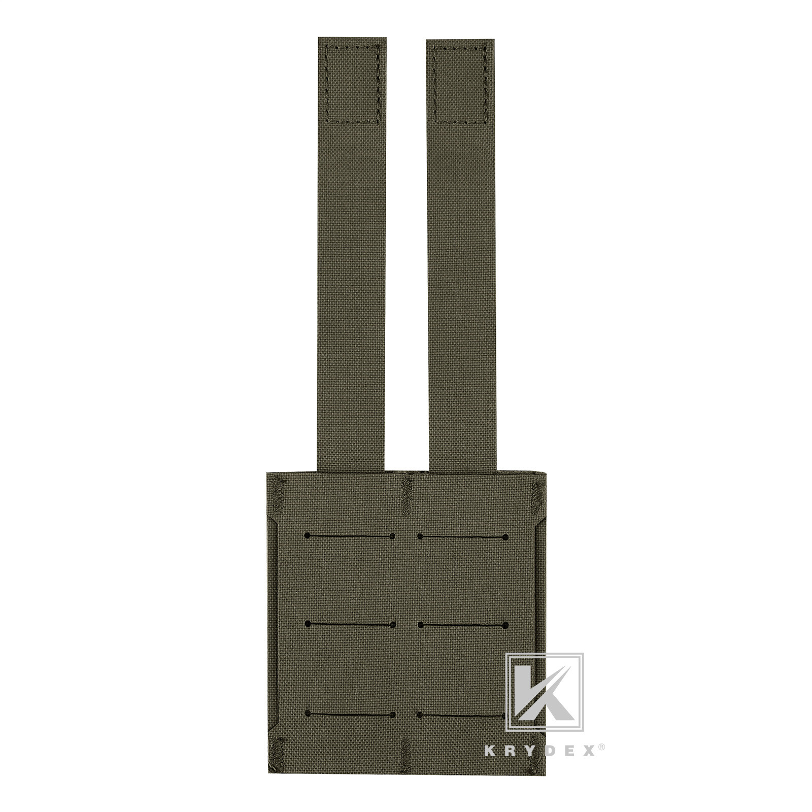 KRYDEX Tactical 9mm Pistol Magazine Pouch Mag Holder Duty Belt / MOLLE Mounted