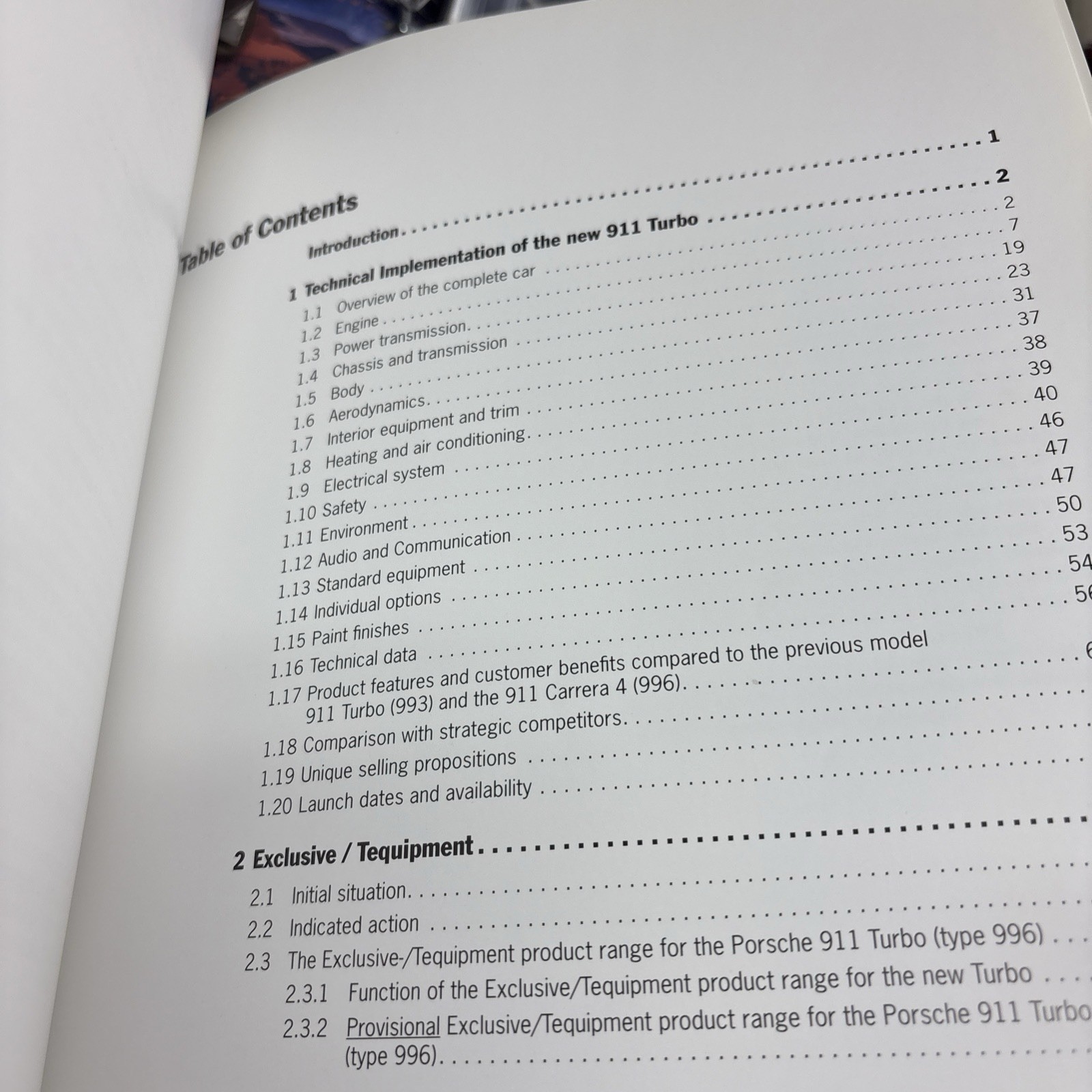 1999 PORSCHE 911 TURBO 996 PRODUCT INFORMATION INTERNAL SALES BOOK BROCHURE EURO