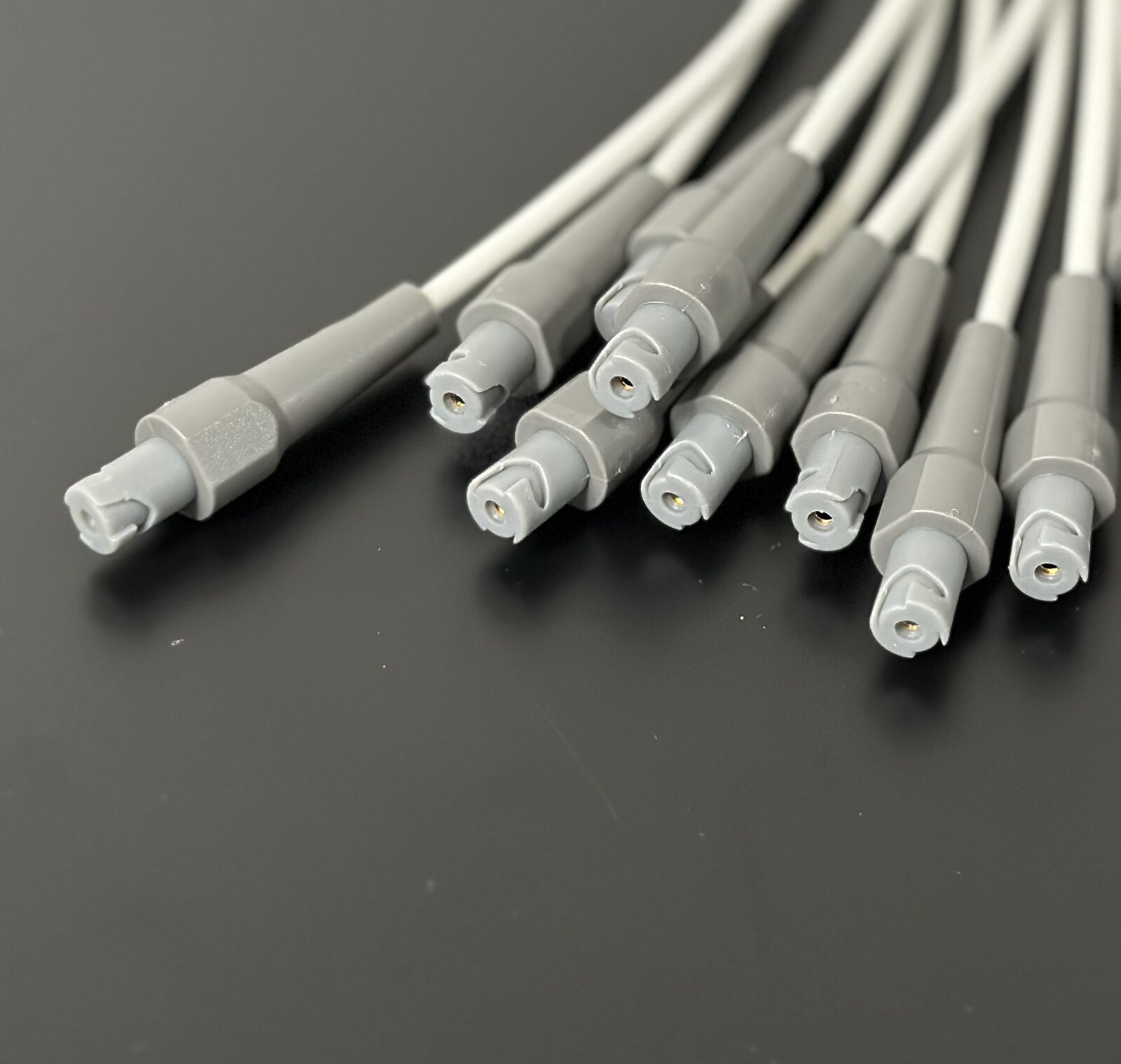 GE Mac 5500 ECG Leadwire Set of 10 w/ Banana Adapters - Ships Same Day