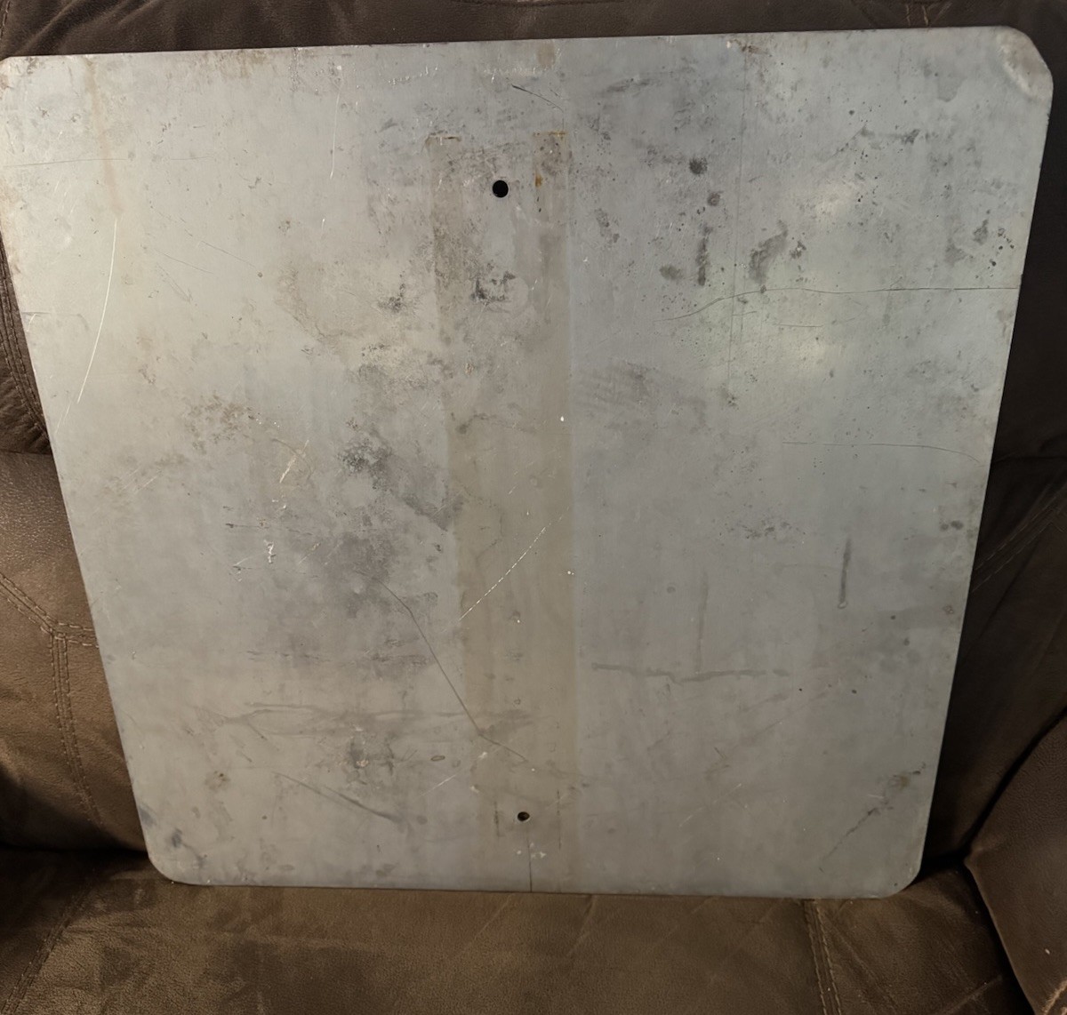 AMERICAN REVOLUTION BICENTENNIAL 1776-1976 INTERSTATE ROAD SIGN 24x24 (RARE)