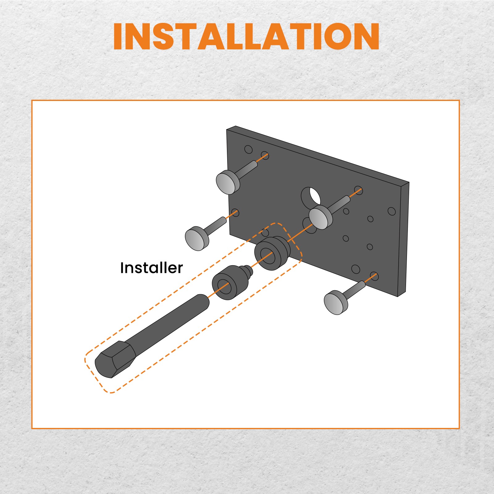 Cam Bearing Remover & Installer Tools Set For Harley Davidson M8 Engines