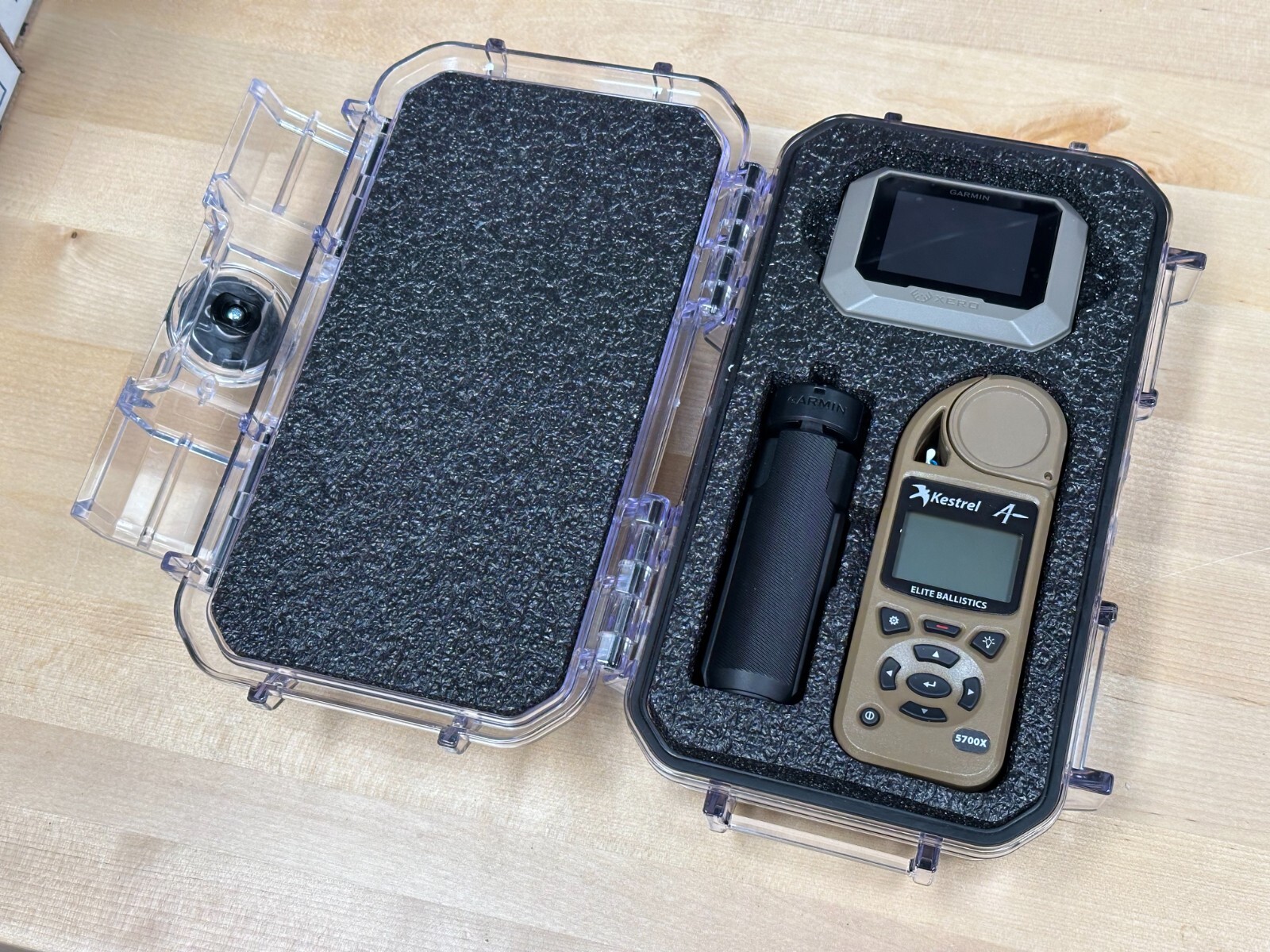Garmin Xero C1 Pro + Kestrel 5700 - Foam Insert - AREA 419 Case