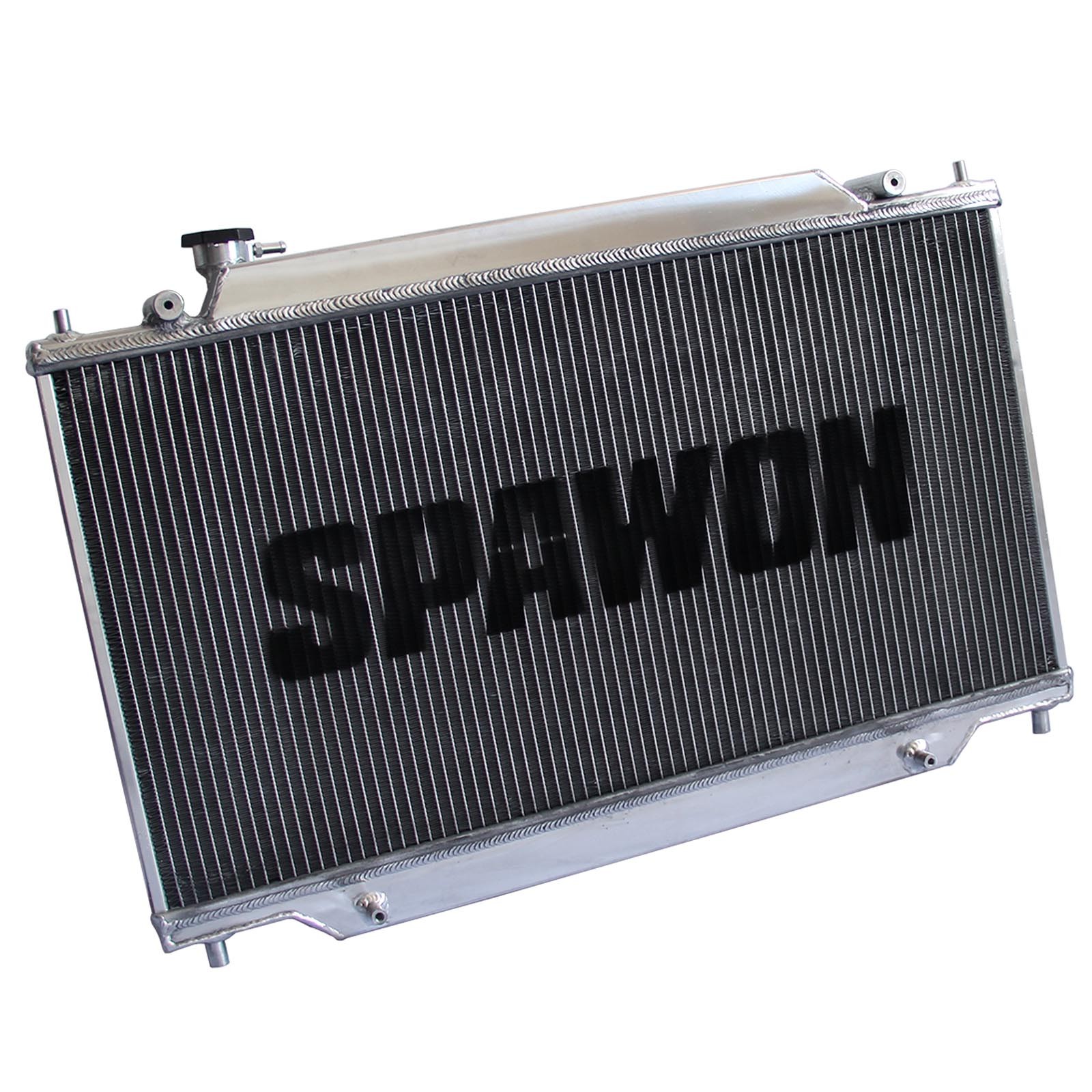 SPAWON Radiator For Mazda 3/2014 3 Sport 2.0L 2.5L L4 2014-2018 Aluminum 3Row MT