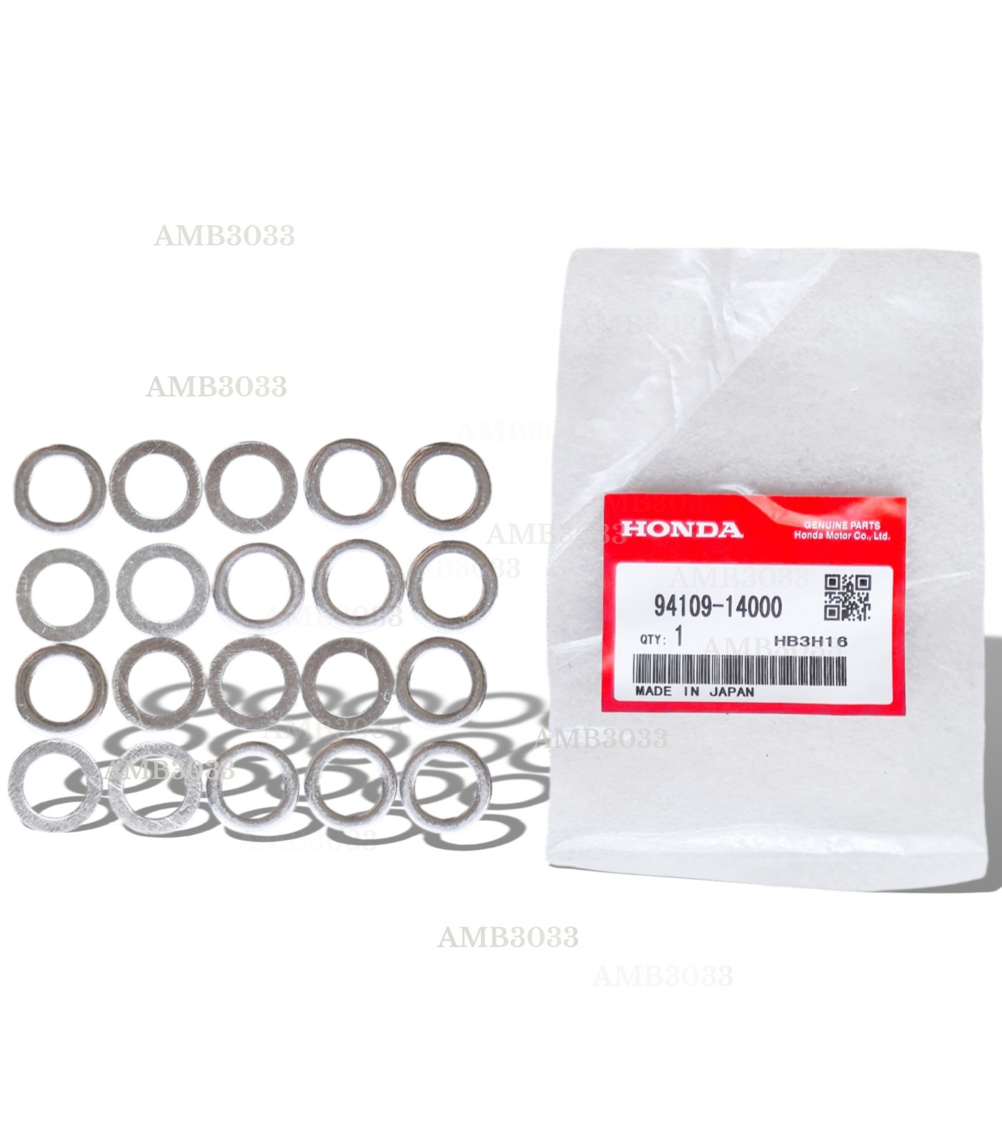 New 20pcs 14MM OIL DRAIN PLUG CRUSH WASHERS 94109-14000 FOR HONDA/ACURA
