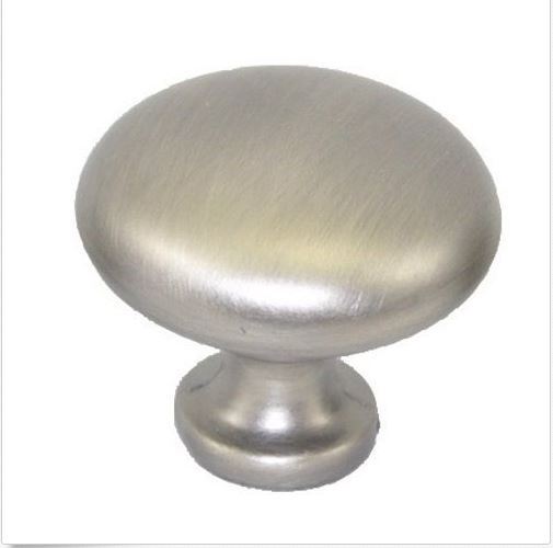 50 Pcs Mushroom Knobs Brushed Nickel Kitchen Cabinet Drawer Pull Handle