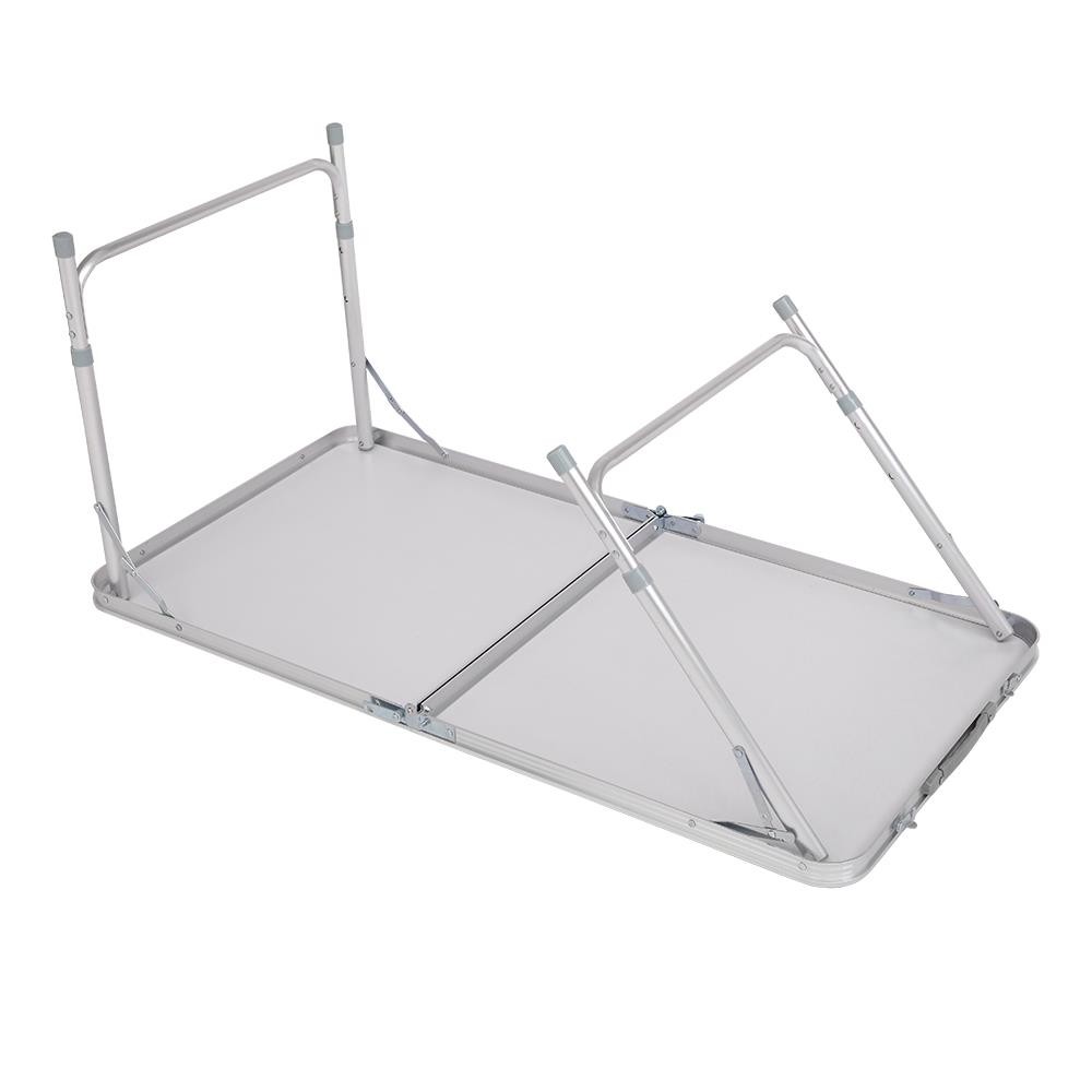 4ft Aluminum Camping Folding Table Portable Office Camping Picnic