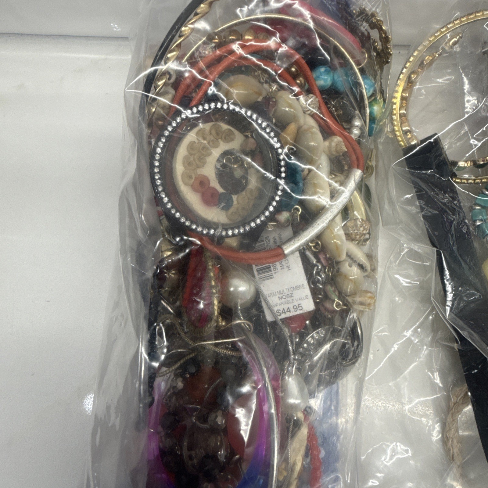 1 lb Mixed Jewelry Lot Wear Resell Craft Vintage Modern Costume Random Bag