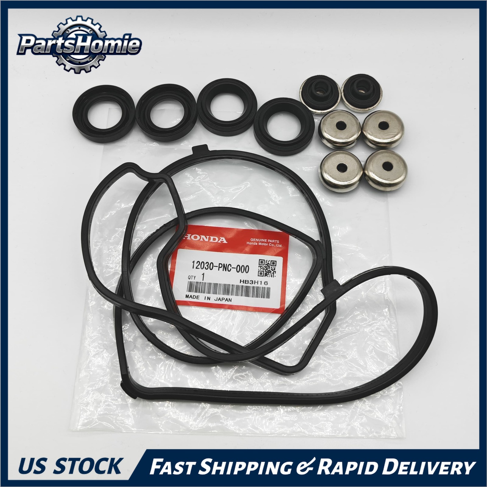 OEM Valve Cover Gasket Set 12030-PNC-000 for 02-06 Honda Acura Accord CR-V RSX