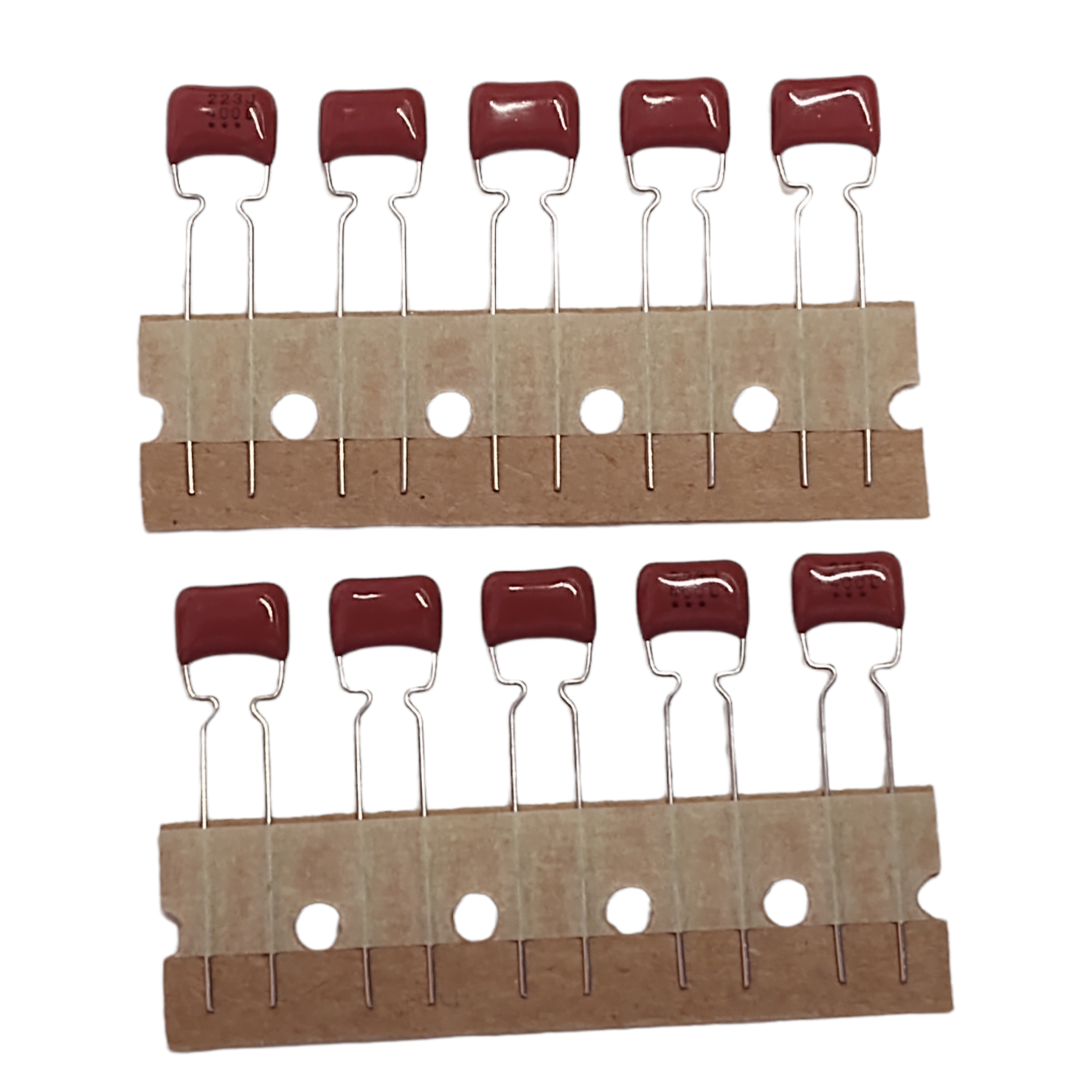 10 pack .022uf 400v 5% Tolerance Polyester Radial Guitar Tone Capacitors ECQ-E