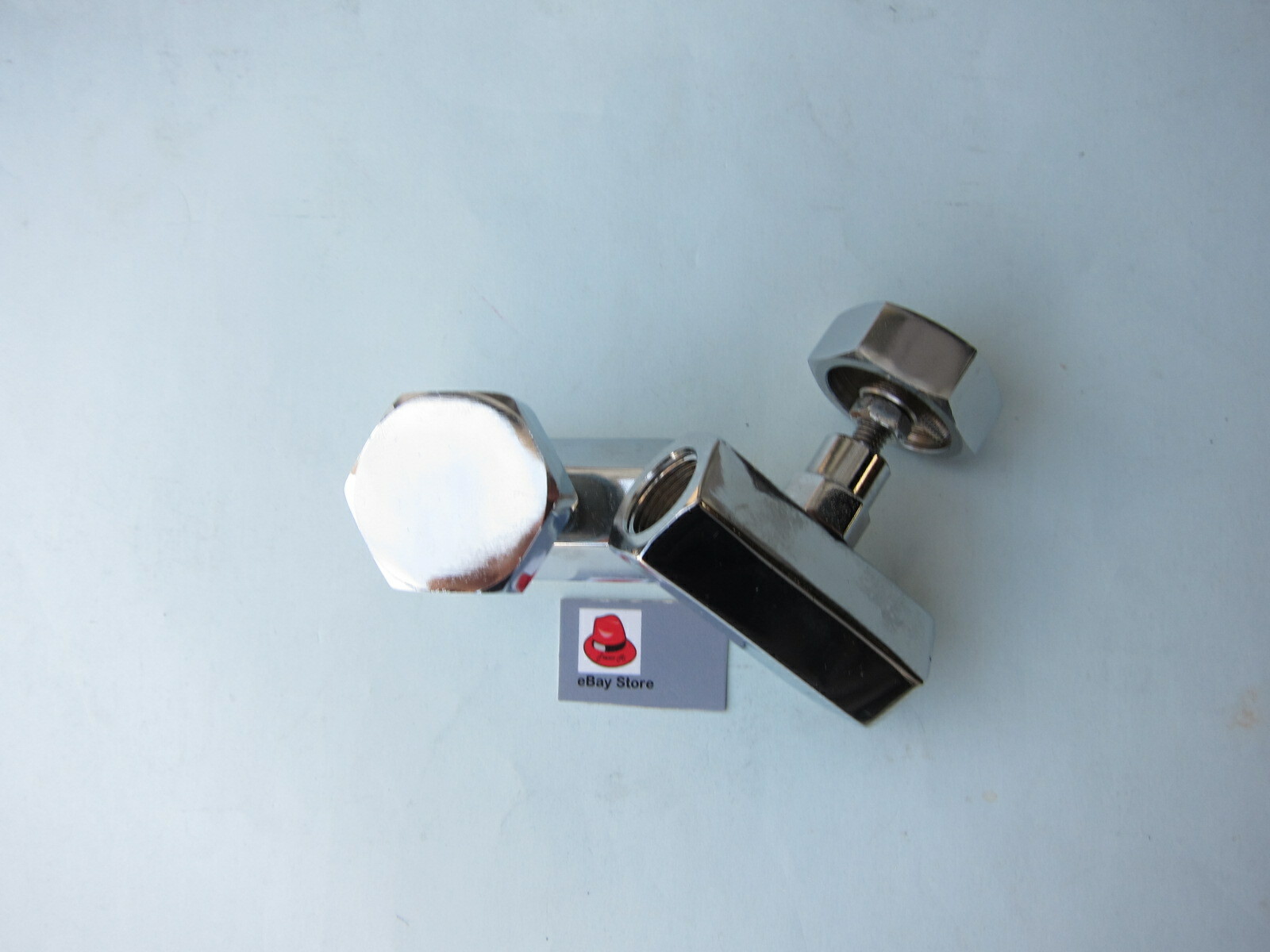 Lowrider Hydraulics 3/8" female to female slow down, 2 pieces, chrome