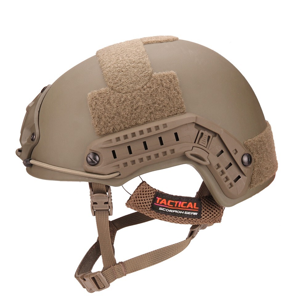 Tactical Scorpion Gear FAST Level IIIA UHMWPE Ballistic Helmet - Color Choices