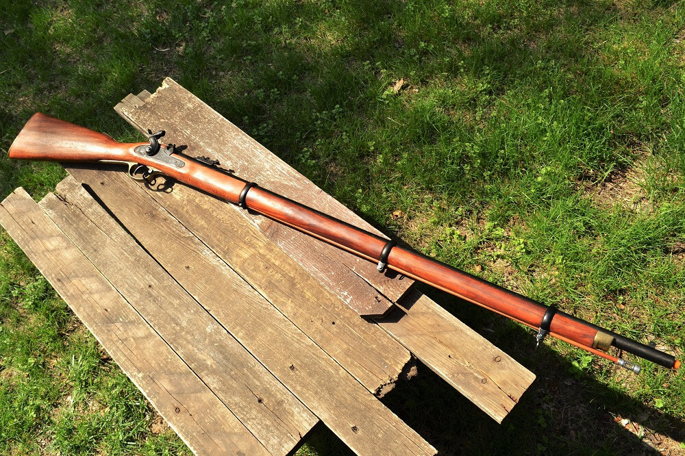 Non-Firing Denix Replica 3 Band Pattern 1853 Enfield Musket Rifle - Civil War