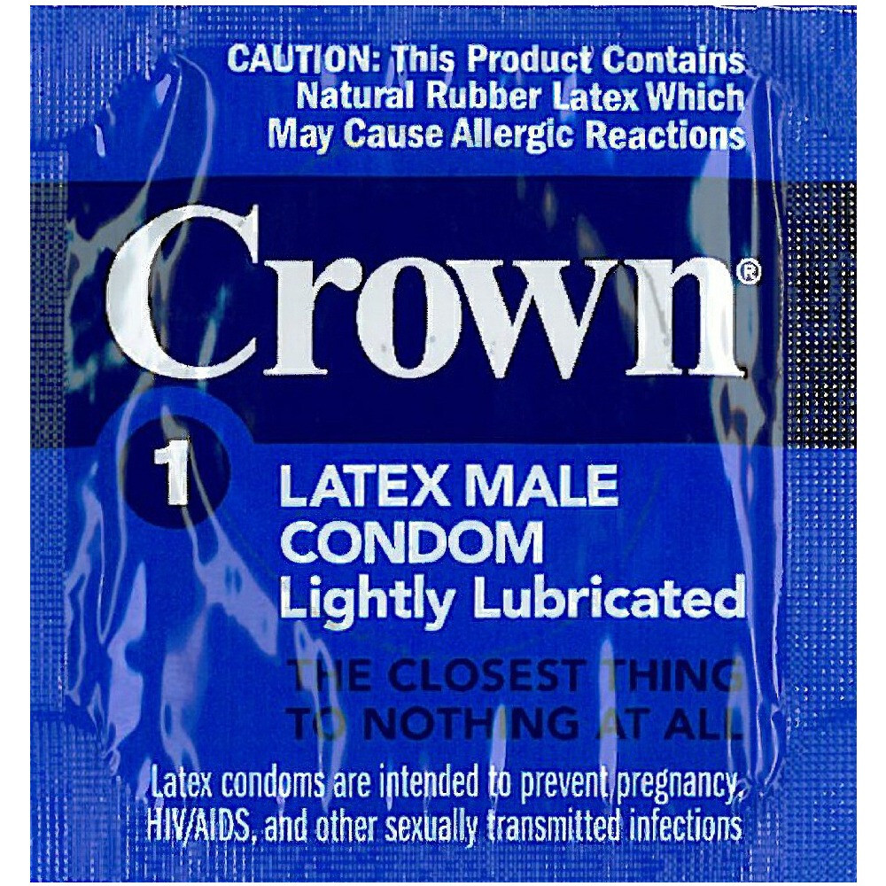 100 Pieces Pack Crown Skinless condoms condones