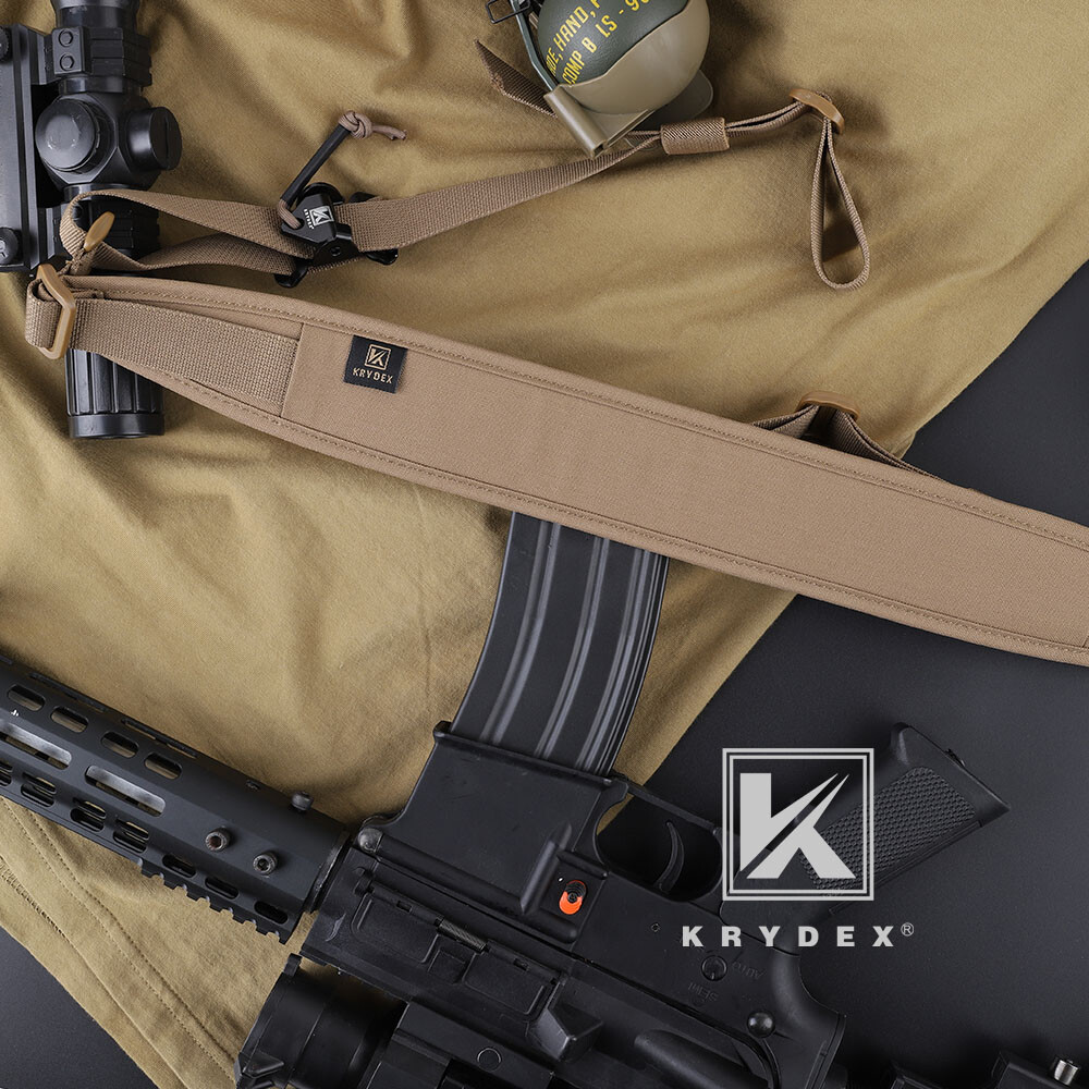 KRYDEX Tactical Sling Strap Modular Slingster Pull Tab 2Point Quick Adjust Sling