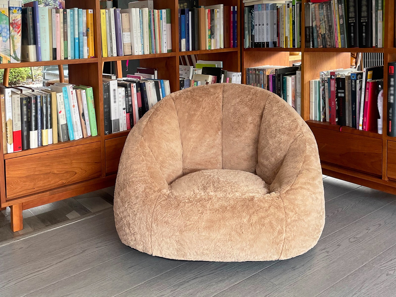 N&V Kids Bean Bag Chair, Girls & Boys Bean Bag Sofa Foam Filler, Kids Sofa Chair