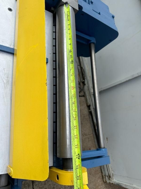 Acrotech One pass roll bending machine MODEL 1824 Sheet metal roller