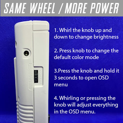 *RESTORED BACKLIT COLOR* ORIGINAL NINTENDO GAME BOY DMG-01 IPS 11% LARGER SCREEN