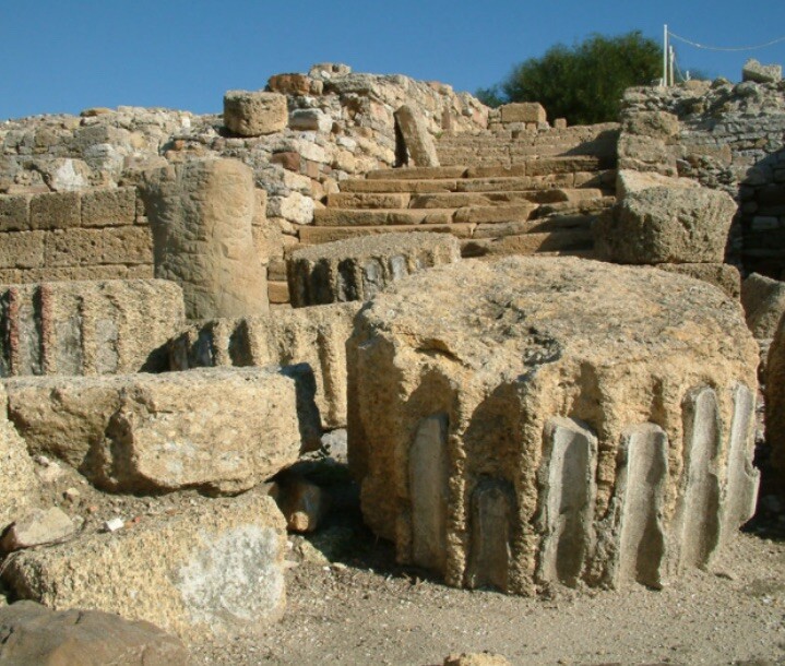 Goddess Fortuna Roman Provincial 27BC-14AD Reign of Augustus Neptune Coin Scarce