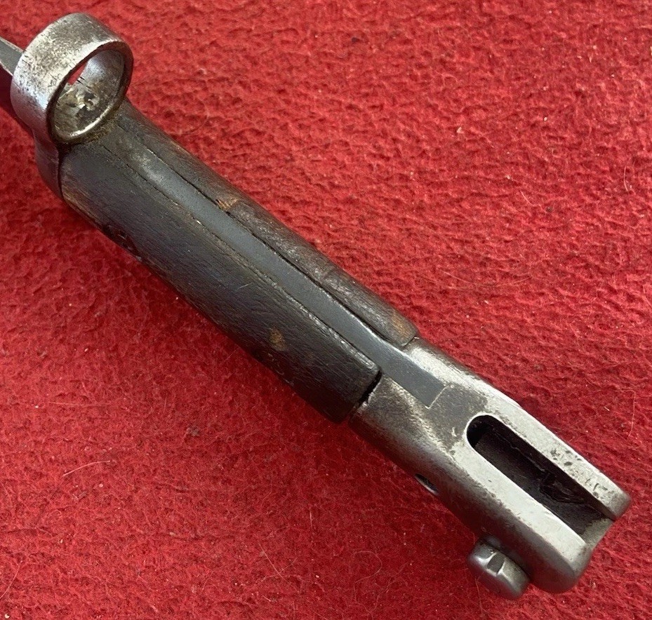 Rare Wilkinson English Pattern 1903 Bayonet Knife W/ Leather Scabbard Nice!