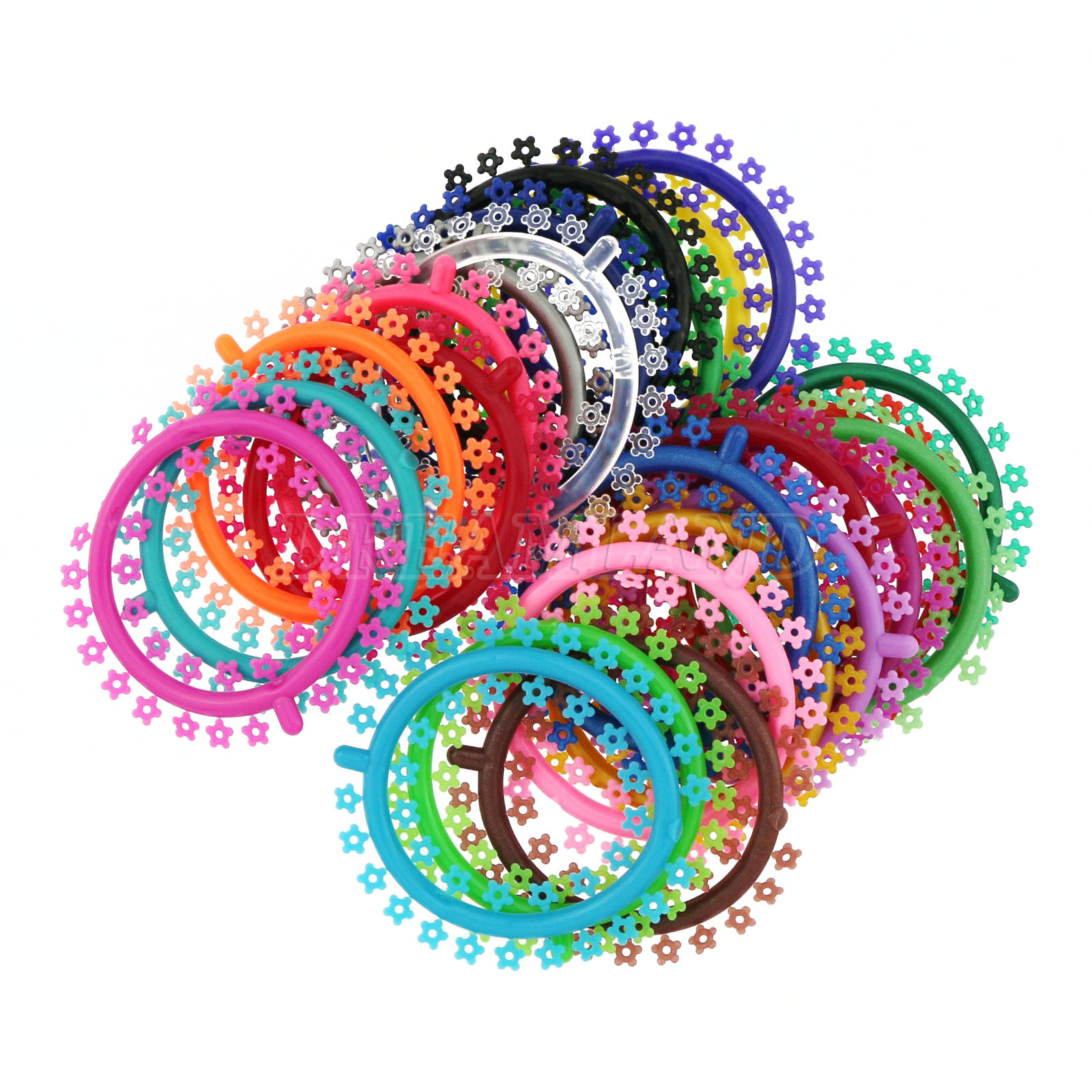 Dental Orthodontic Cartoon Ligature Ties O-Ring Elastic Bands Braces 1000 ties