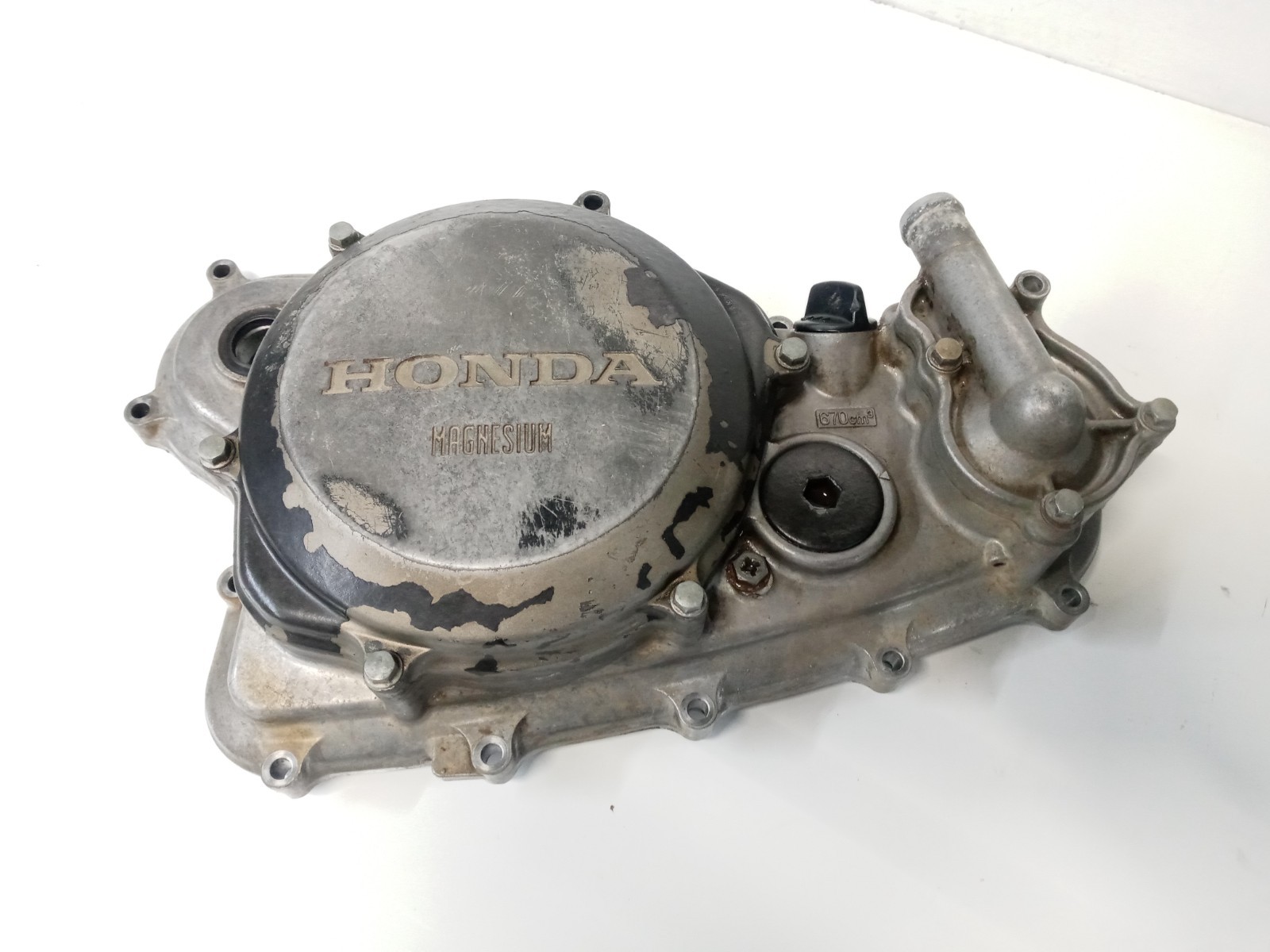 2003 CRF450R Inner Clutch Cover OEM Engine Water Pump Honda CRF450 CRF 02-05