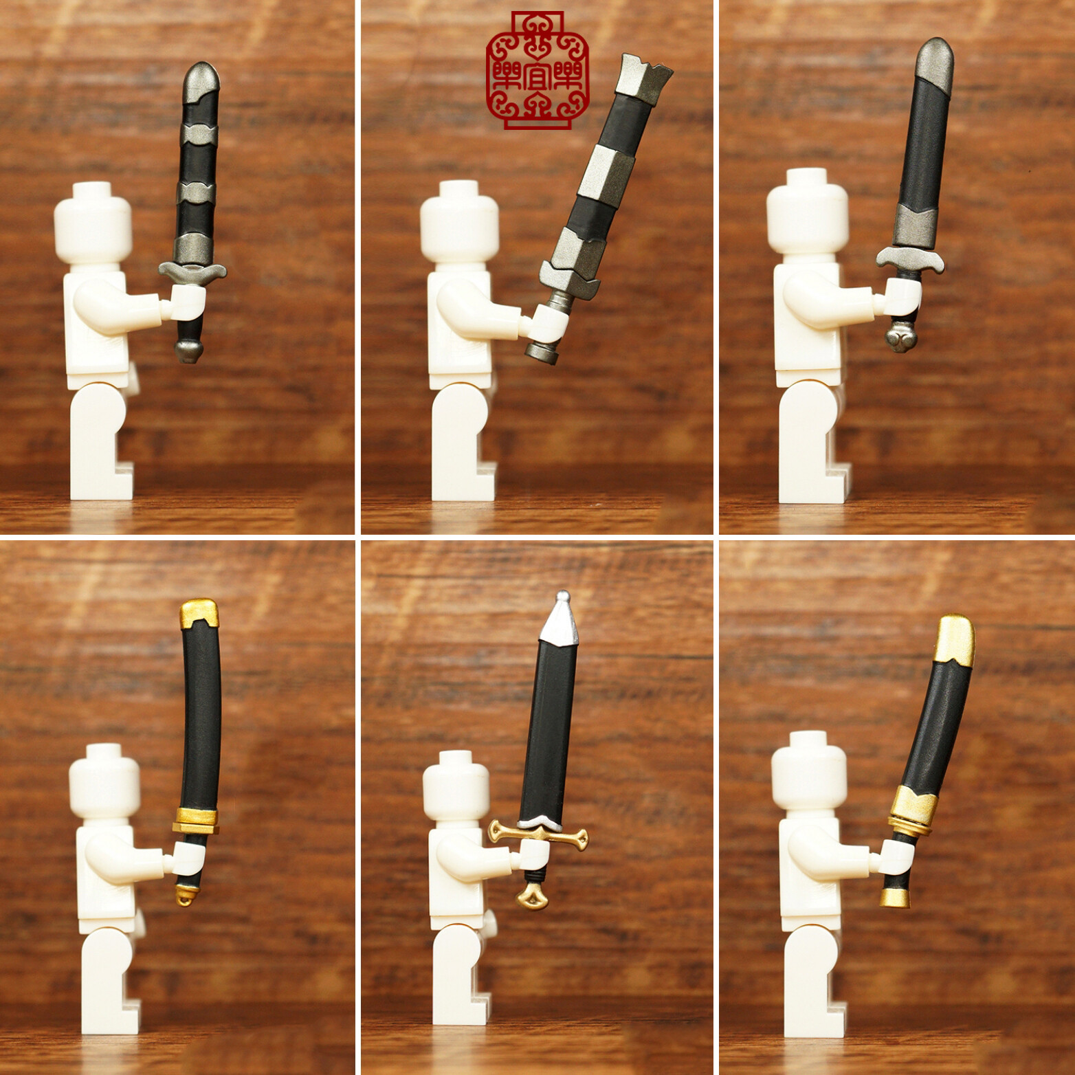 Custom Cold Series Swords for Minifigures -Pick Color!- NEW Leyile