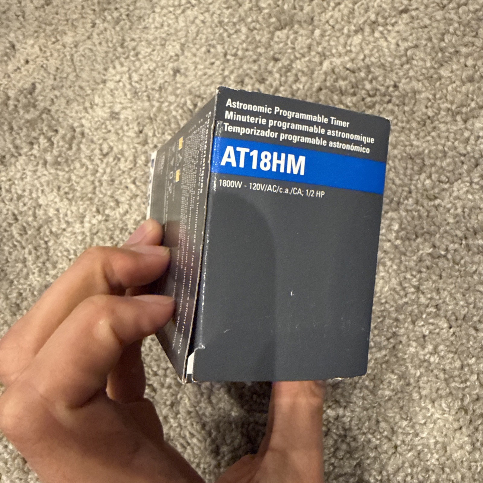 Eaton Astronomic Programmable Timer AT18HM-W New