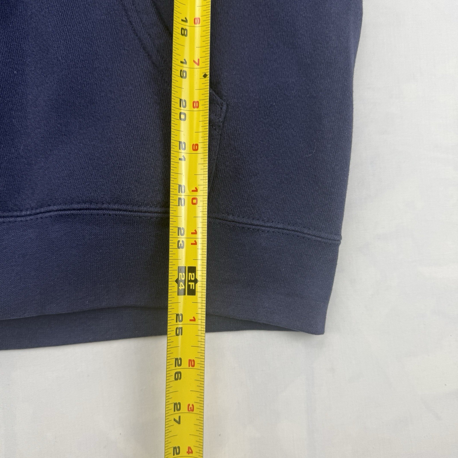 Y2K Disneyland Stitch Zip Hoodie Navy Blue Full Zip Disney Resort