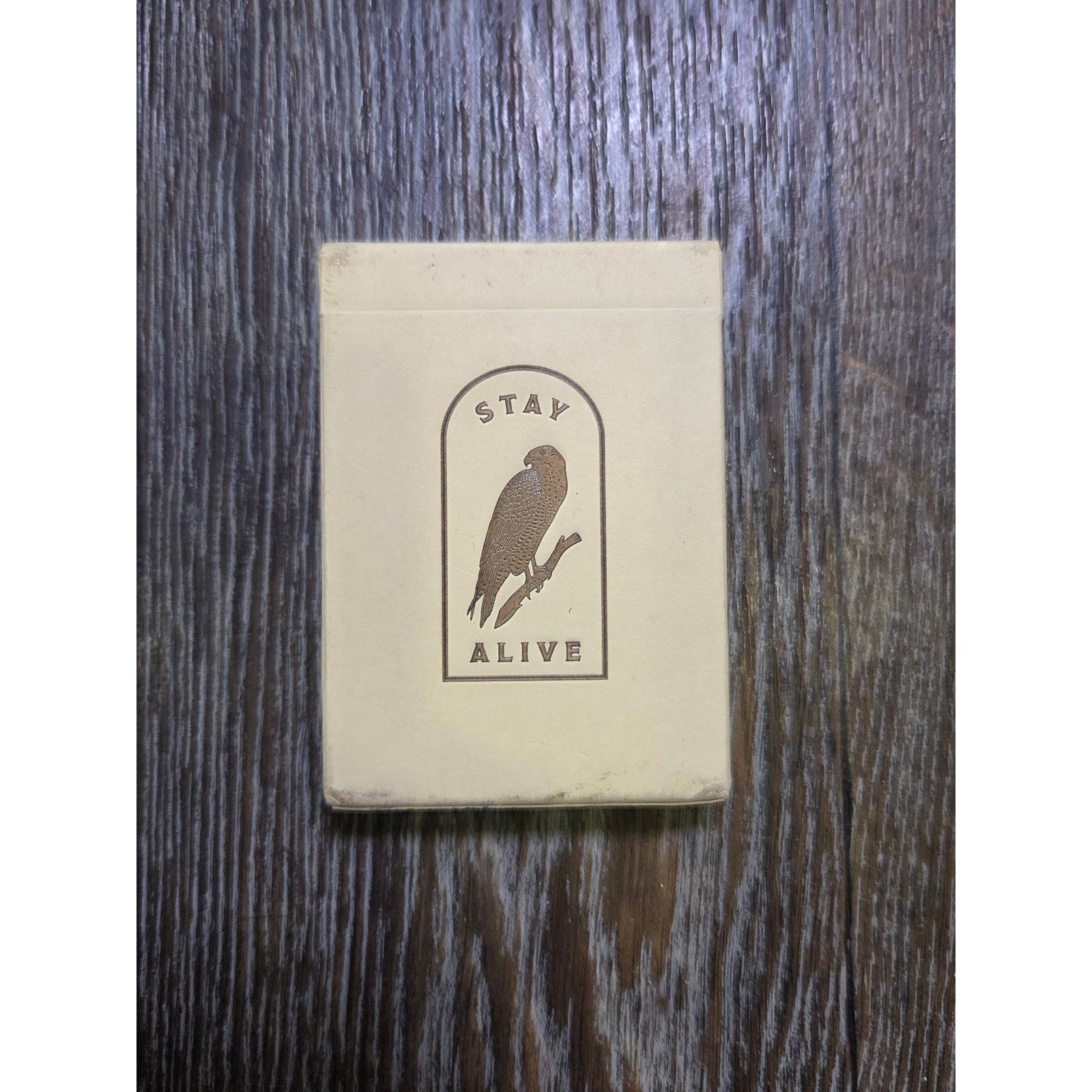 Bradley Mountain Survival Playing Cards 52 Essential Tips Made in USA Tan Brown