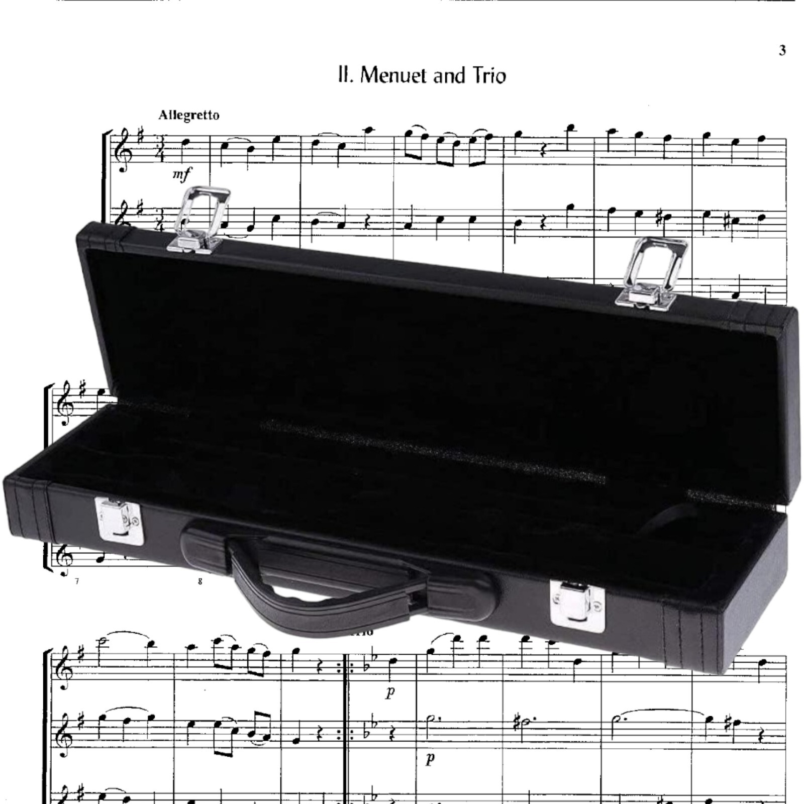 BRAND NEW PRO MARCHING BAND STUDENT/INTERMEDIATE SILVER CONCERT FLUTE-KEY OF C