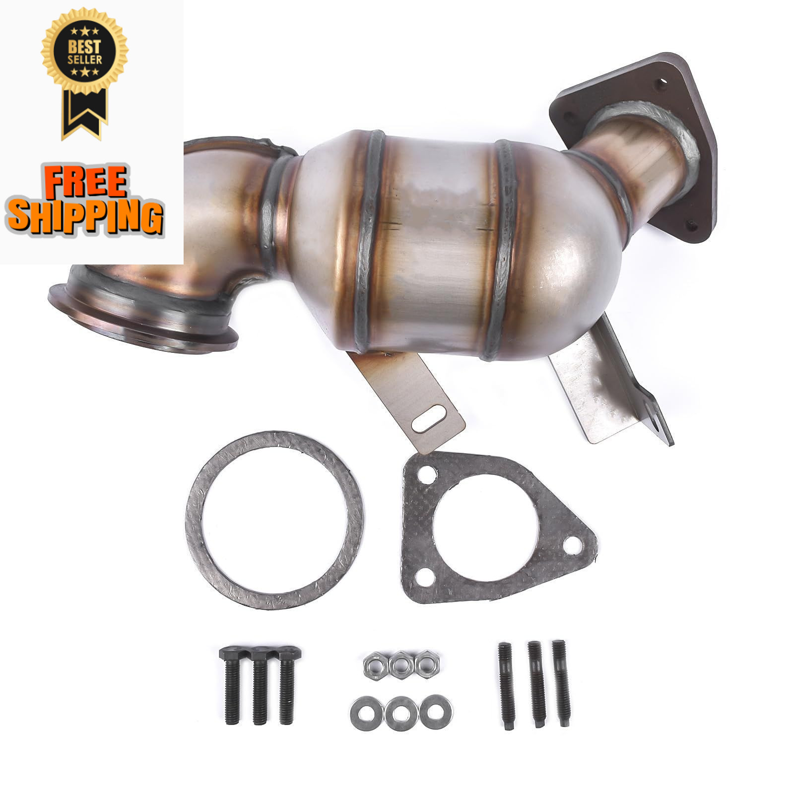 NEWZQ Front Catalytic Converter Compatible with Chevy Cruze 2011-2016 Sonic...