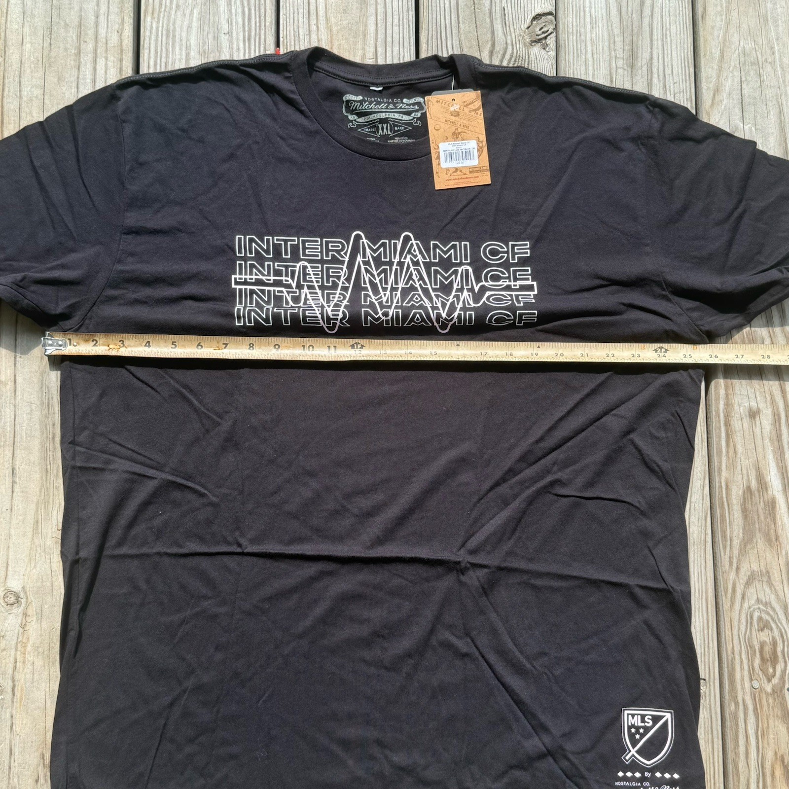 Men's Mitchell & Ness MLS Inter Miami CF T-Shirt Black 2XL