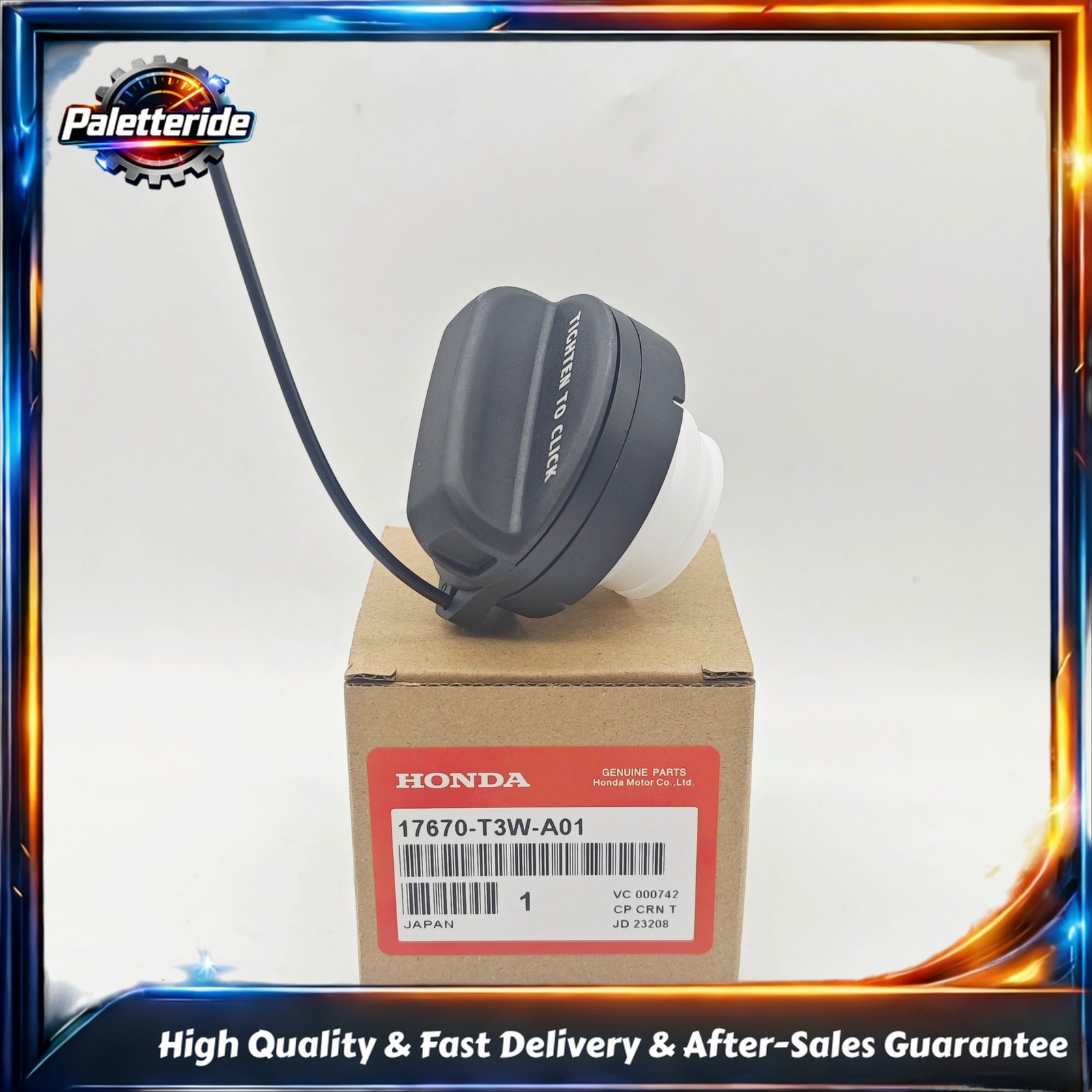 Genuine OEM Gas Fuel Tank Cap 17670-T3W-A01 fit 05-25 Honda Acura Civic Accord