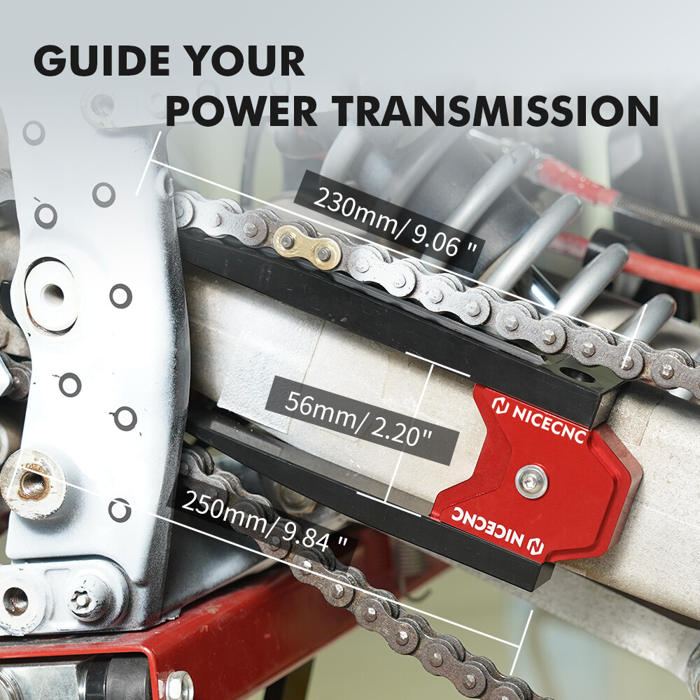 For Yamaha Raptor 700 700R NICECNC Swingarm Seal Guard Chain Slider Guide Slide