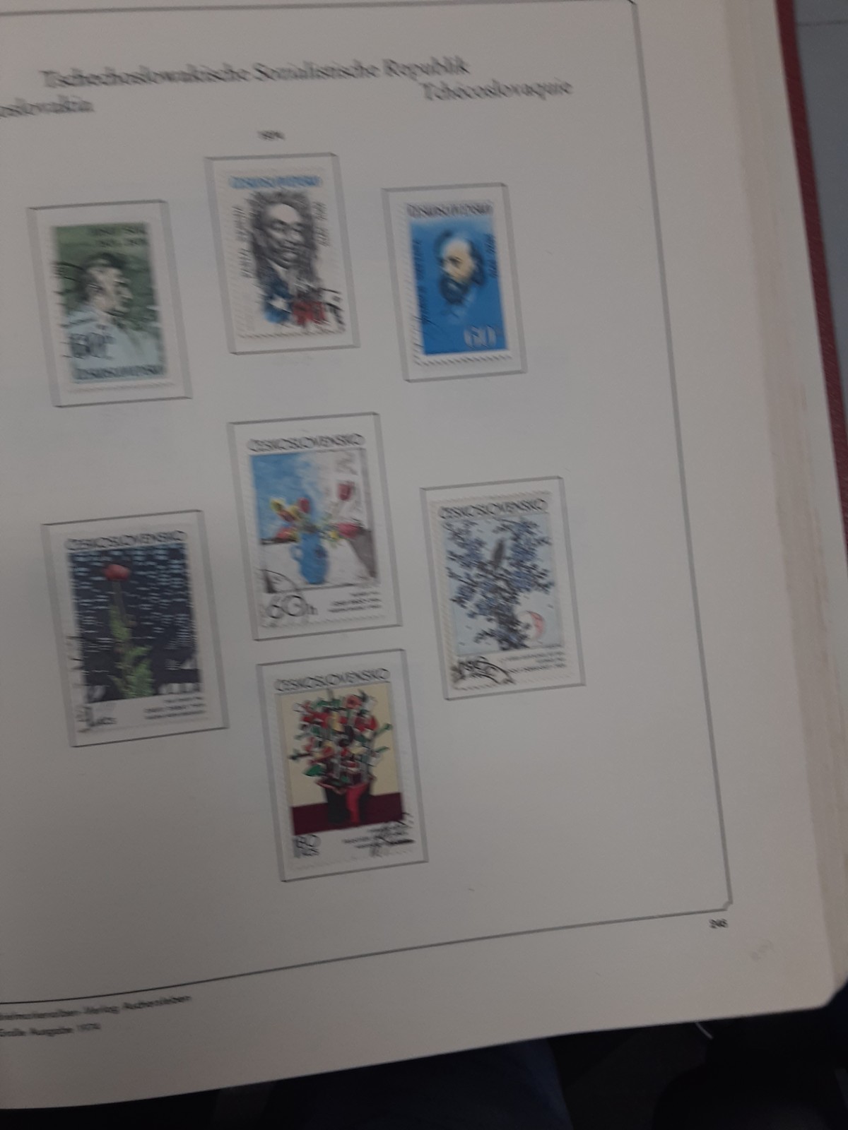 1968-1987 Czechoslovakia Soviet Socialist Republic Abria Album 1,000 + stamps