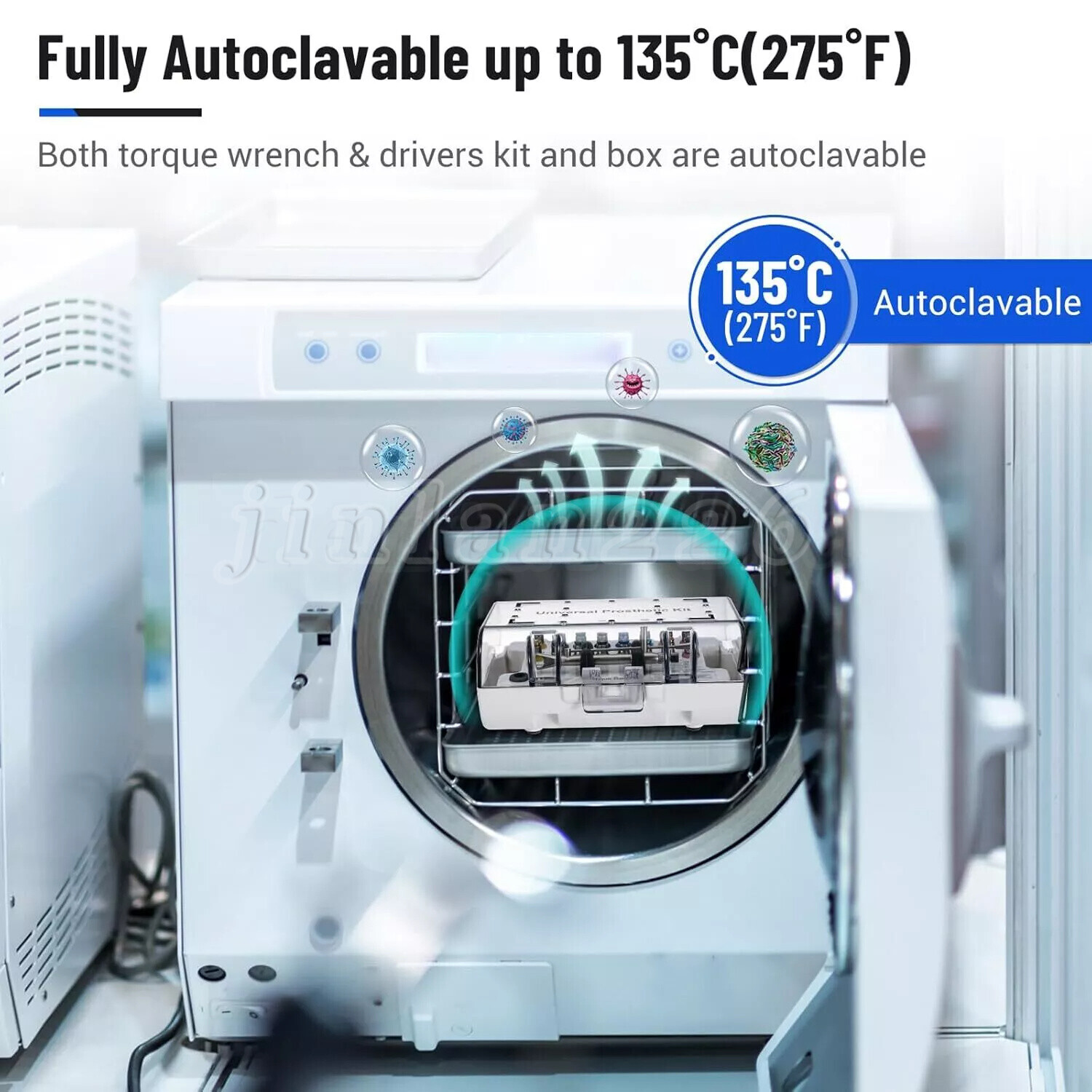 Universal Implant Prosthetic Kit Screwdriver Hex Driver Torque Wrench