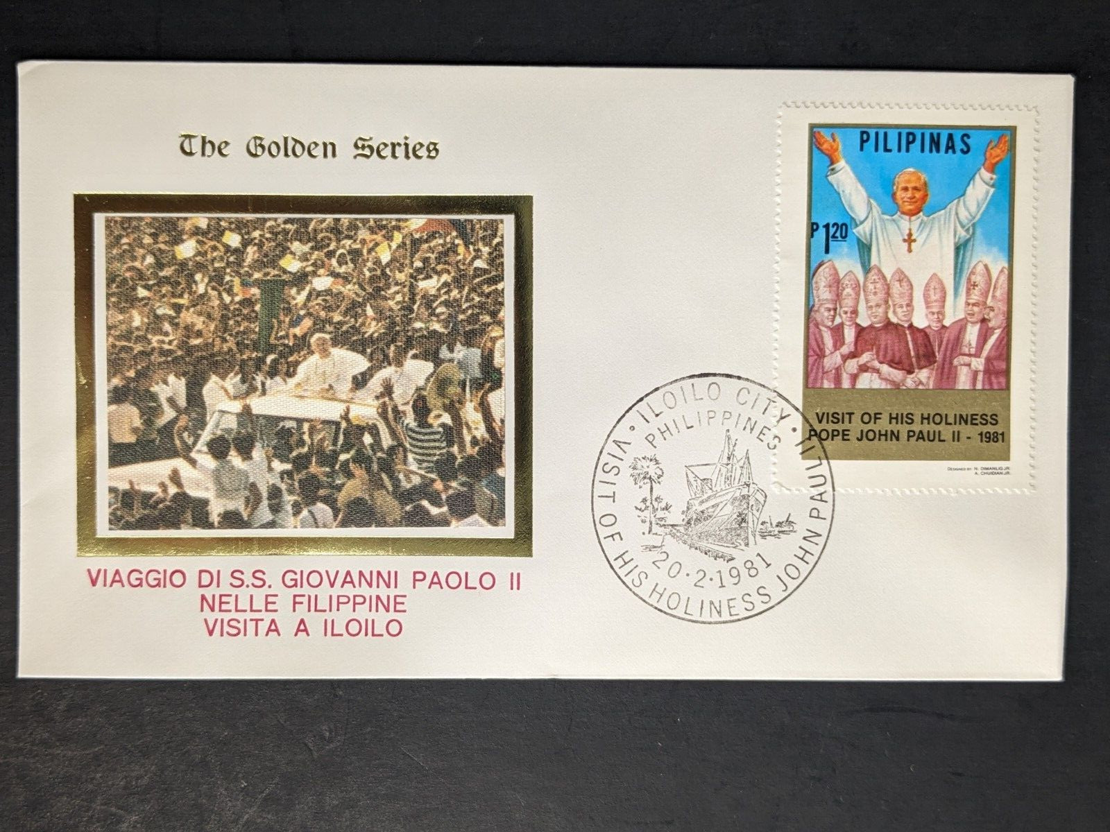 Pope John Paul II, The Golden Series Guam, Japan, Pakistan, AK, 16 Covers Plus