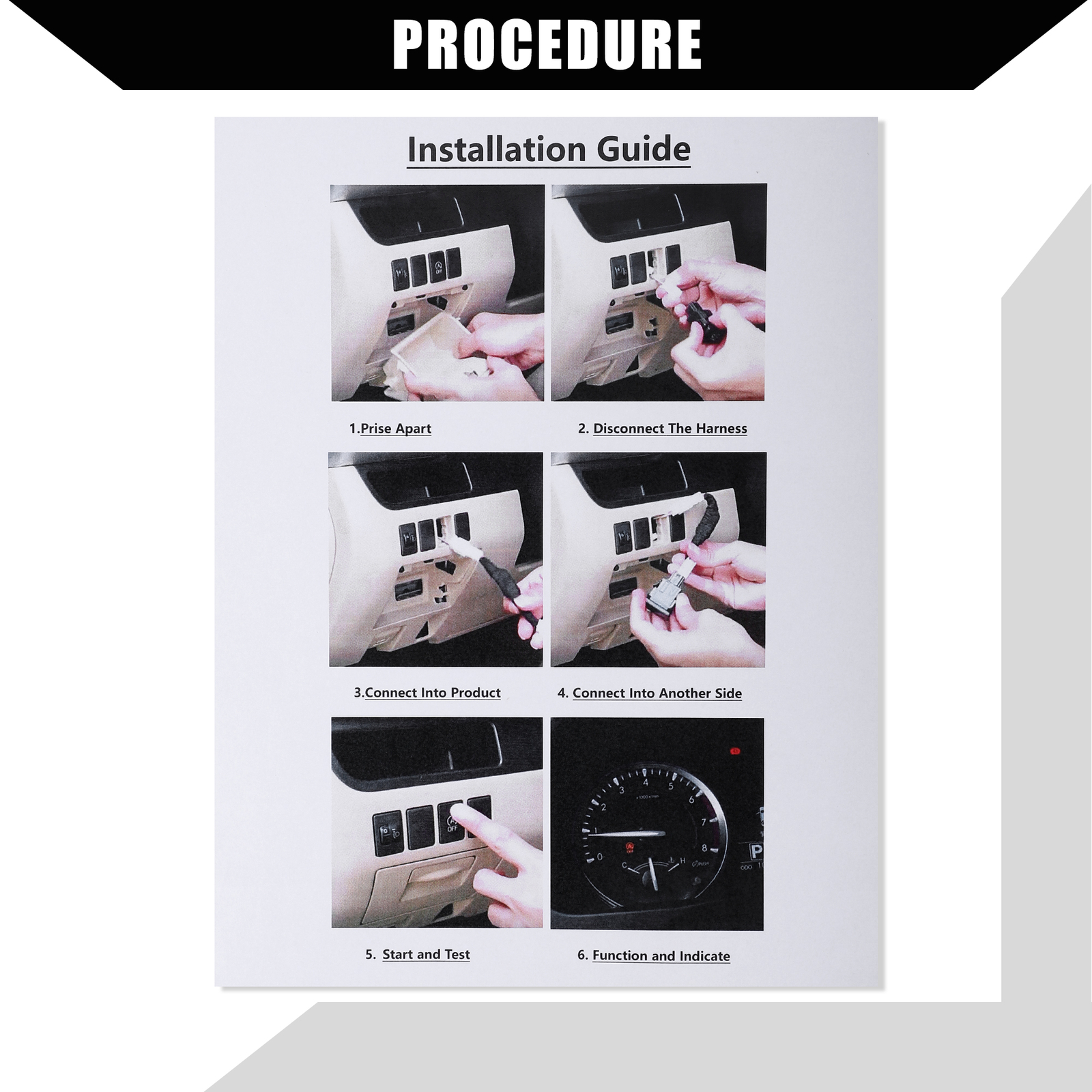 Auto Start Stop A-Off Cable ONE Custom For Toyota Highlander 2015-2021