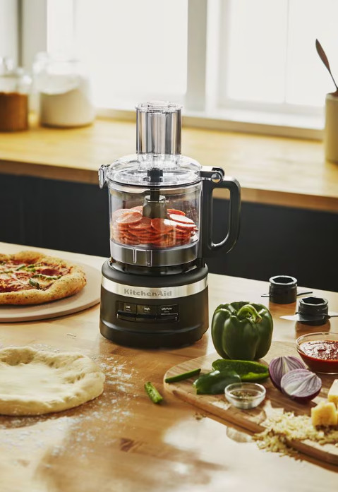 KITCHENAID 7 Cup Food Processor Plus - Black Matte