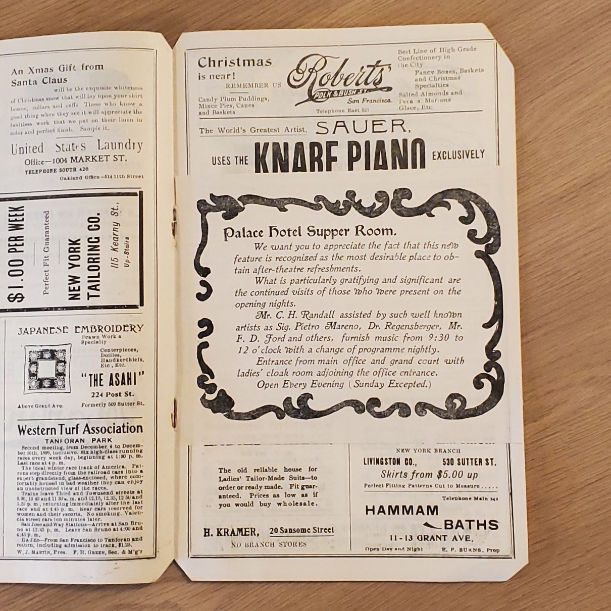 2173----1899 Columbia Theatre San Francisco program