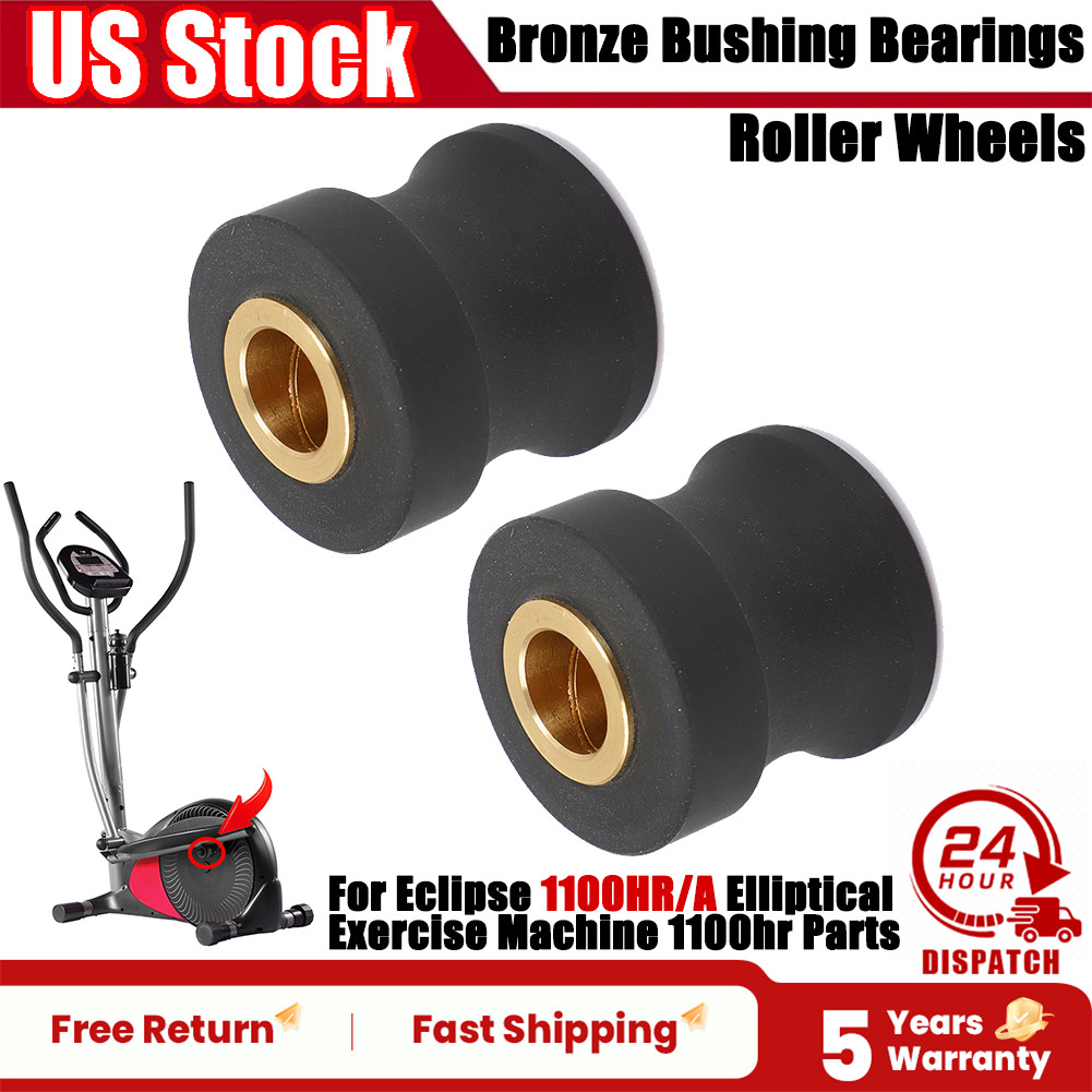 1 Pair Roller Wheels For Eclipse 1100HR/A Elliptical  Exercise Machine 1100hr