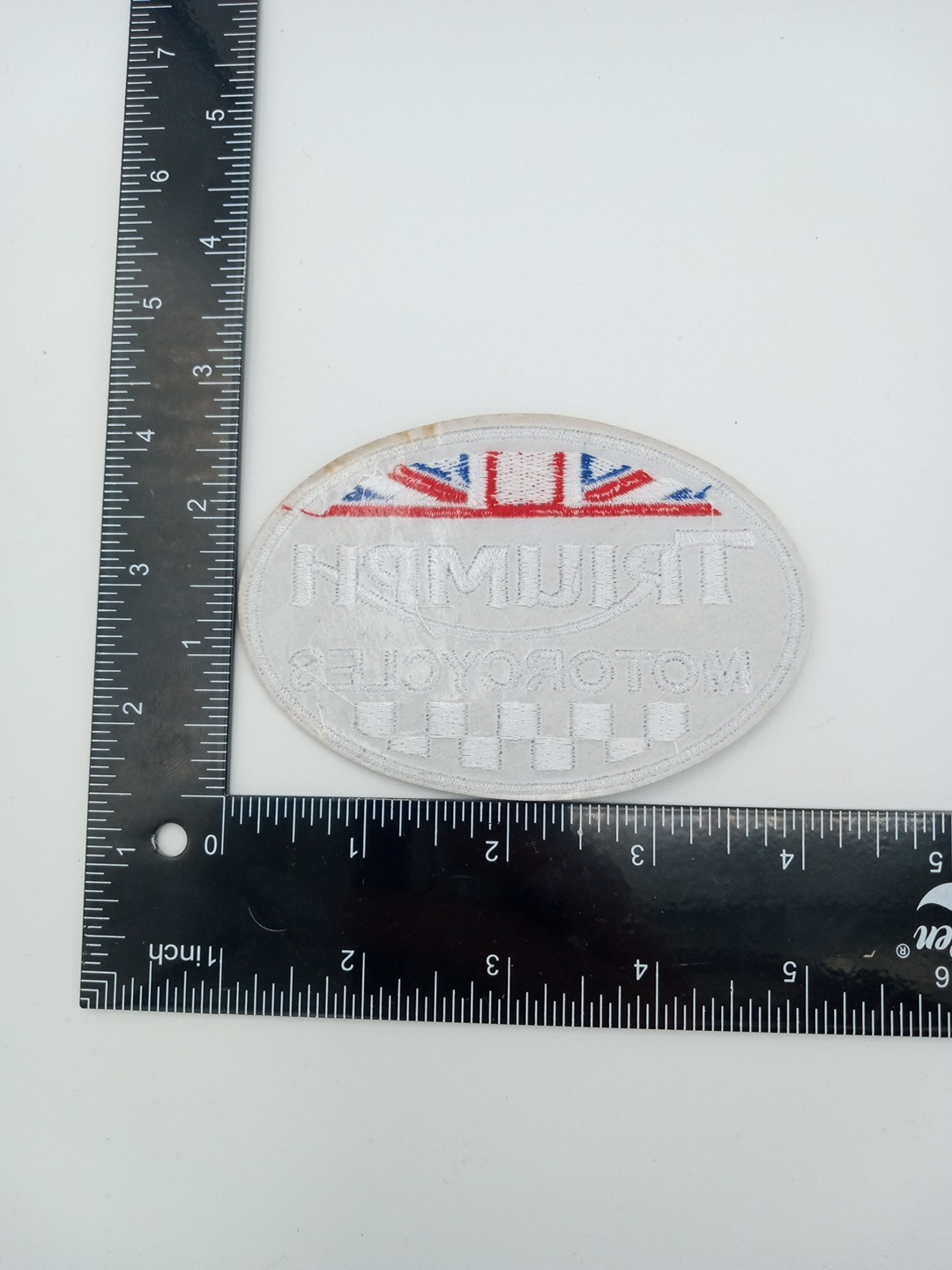 TRIUMPH MOTORCYCLES EMBROIDERED PATCH IRON/SEW On